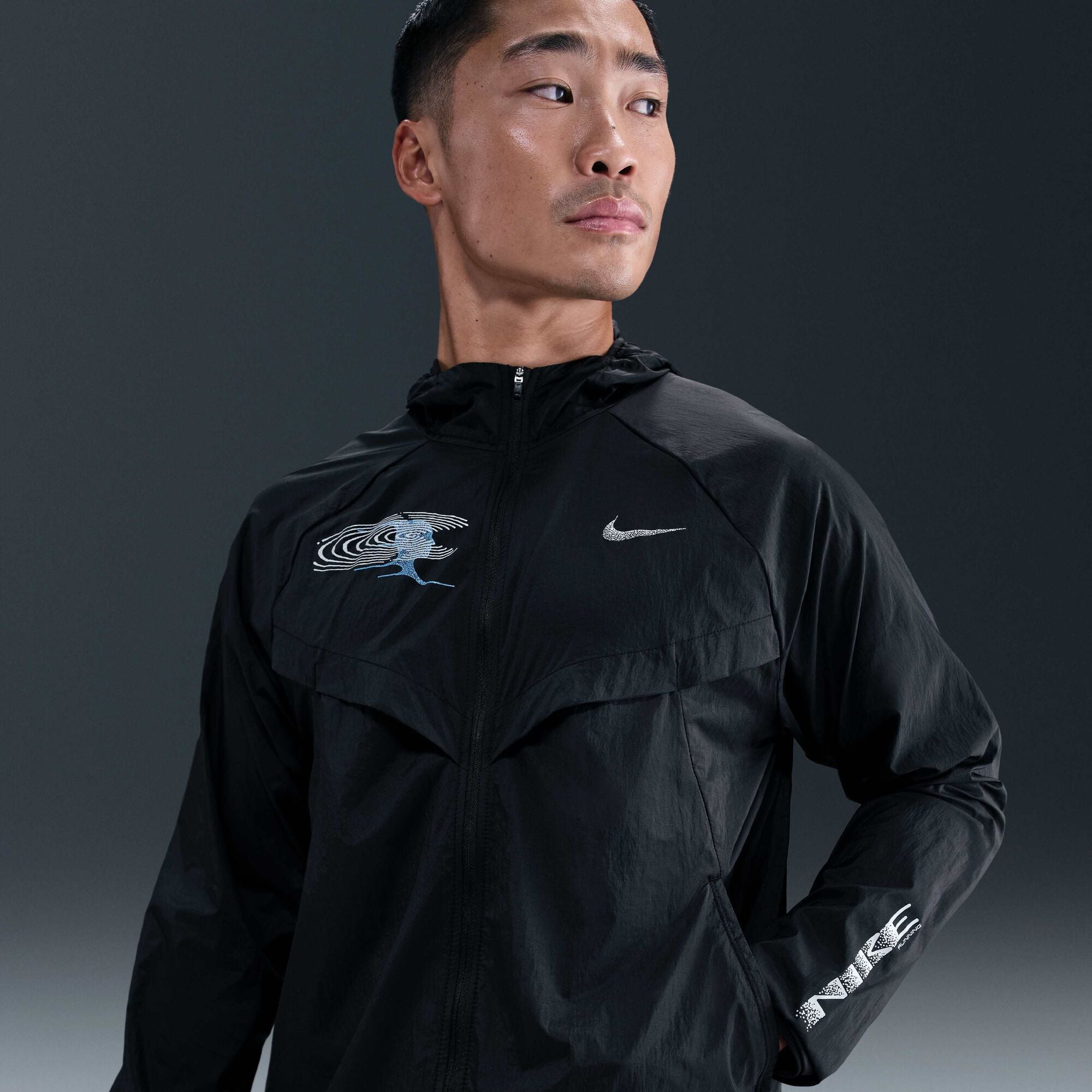 Мъжко яке Nike Stride UV Repel Running Jacket - Airhouse