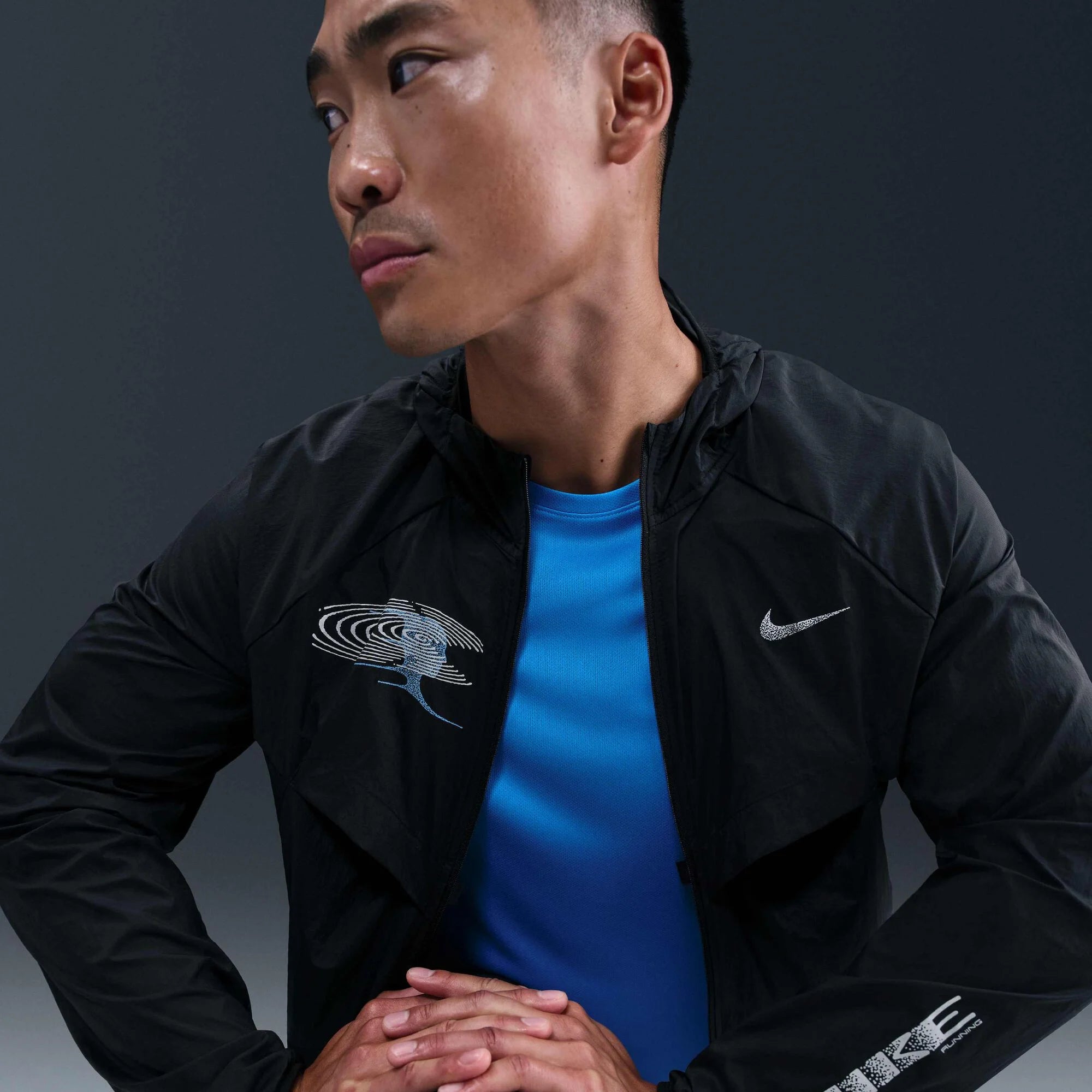 Мъжко яке Nike Stride UV Repel Running Jacket - Airhouse