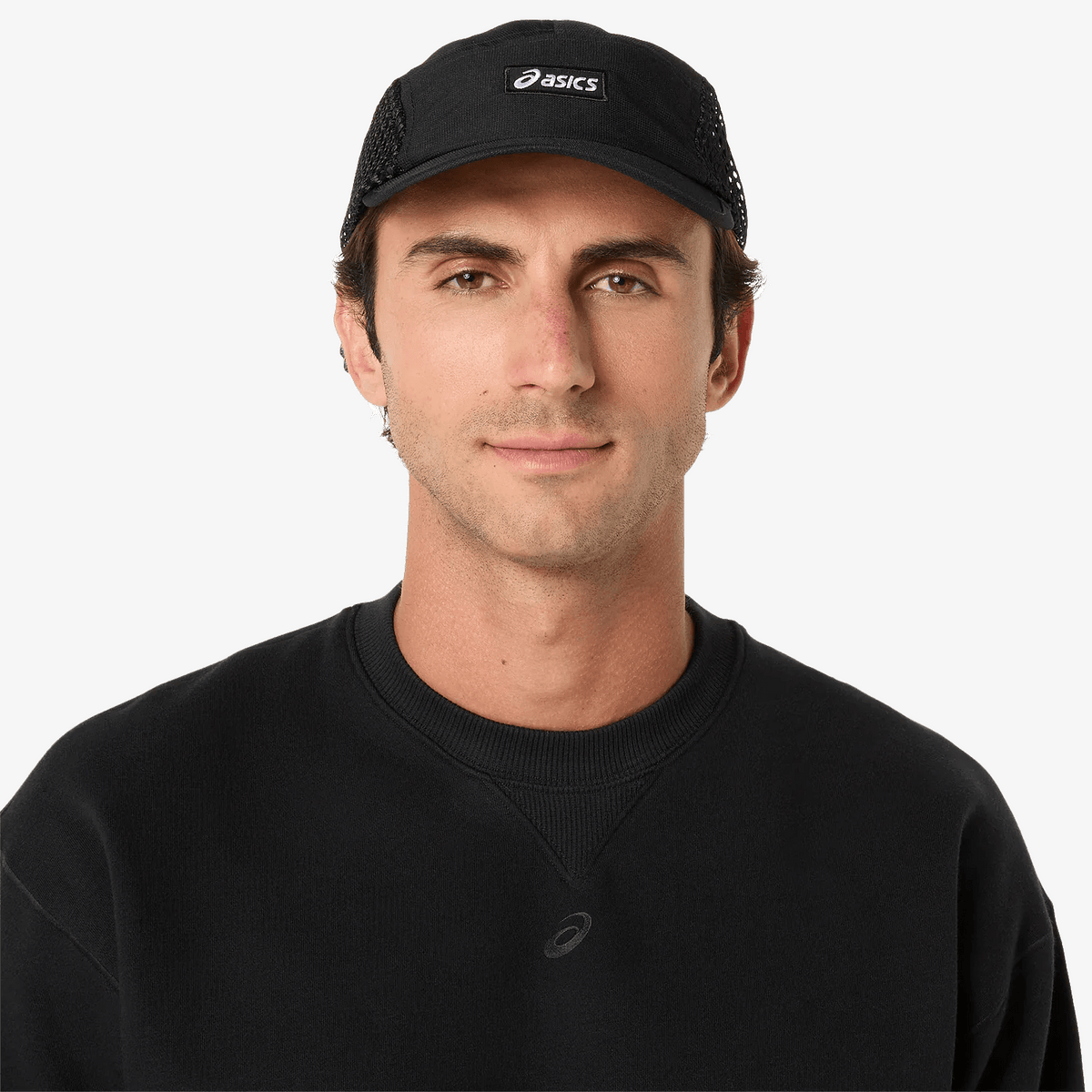 Мъжка блуза Asics Fleece Relaxed Crew-Neck Top - 2031F335-001 отпред