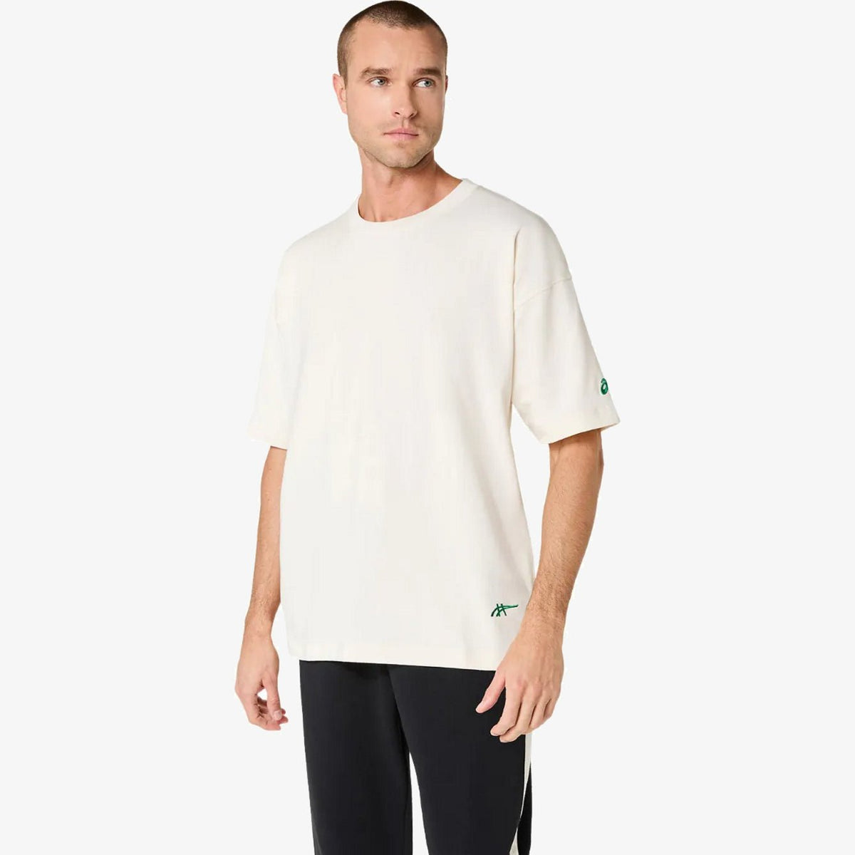 Мъжка тениска Asics Heritage Heavy Cotton Run City Tee - 2033C004-111