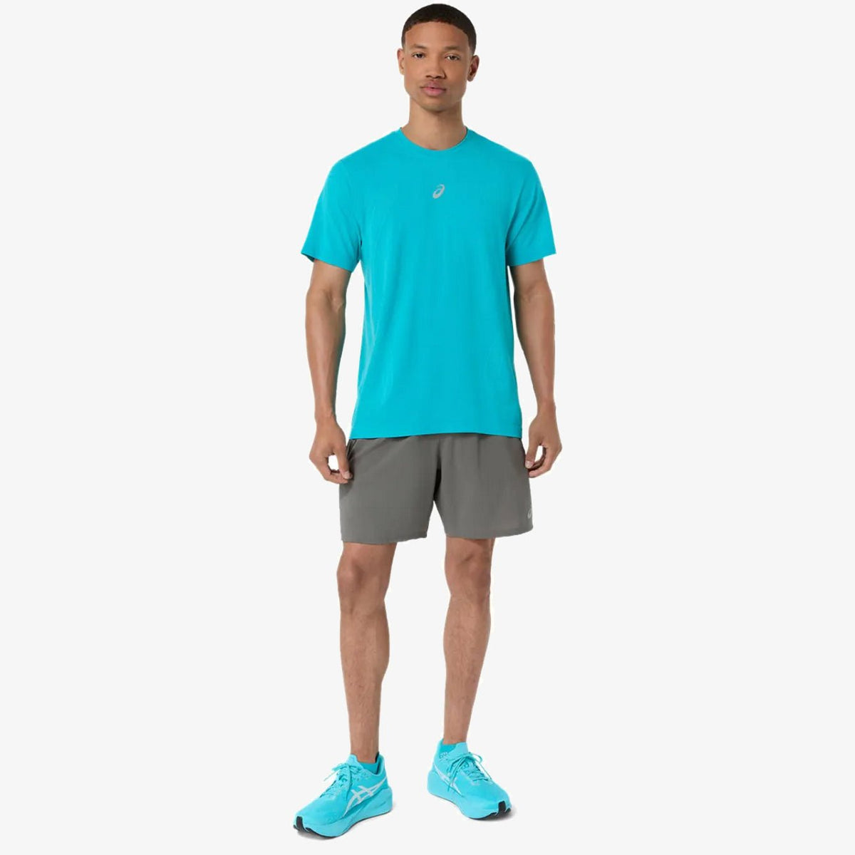Мъжка тениска Asics Road Seamless Top - 2011D355-405 модел