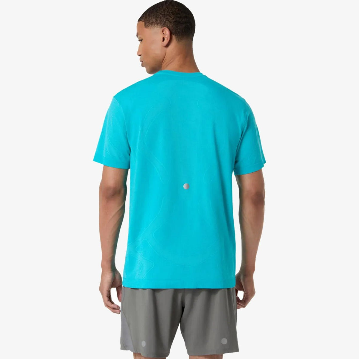 Мъжка тениска Asics Road Seamless Top - 2011D355-405 отзад