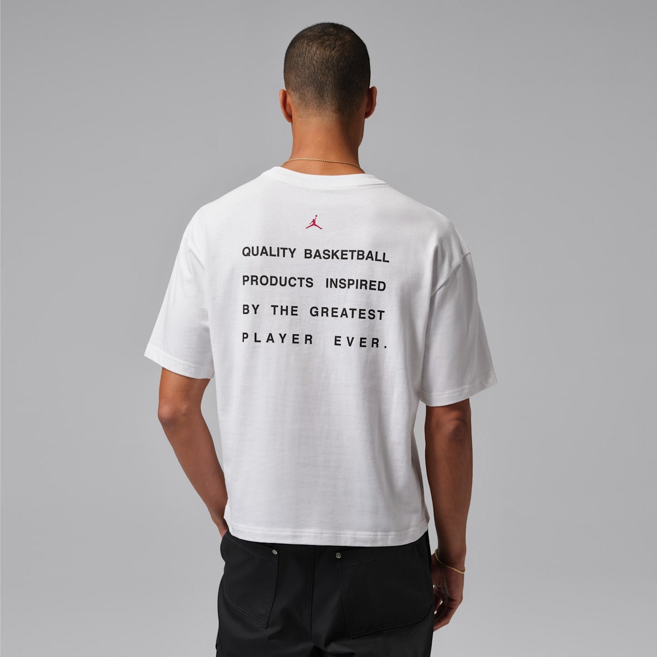 Мъжка тениска Jordan Flight Script T-Shirt IF3014-100 отзад