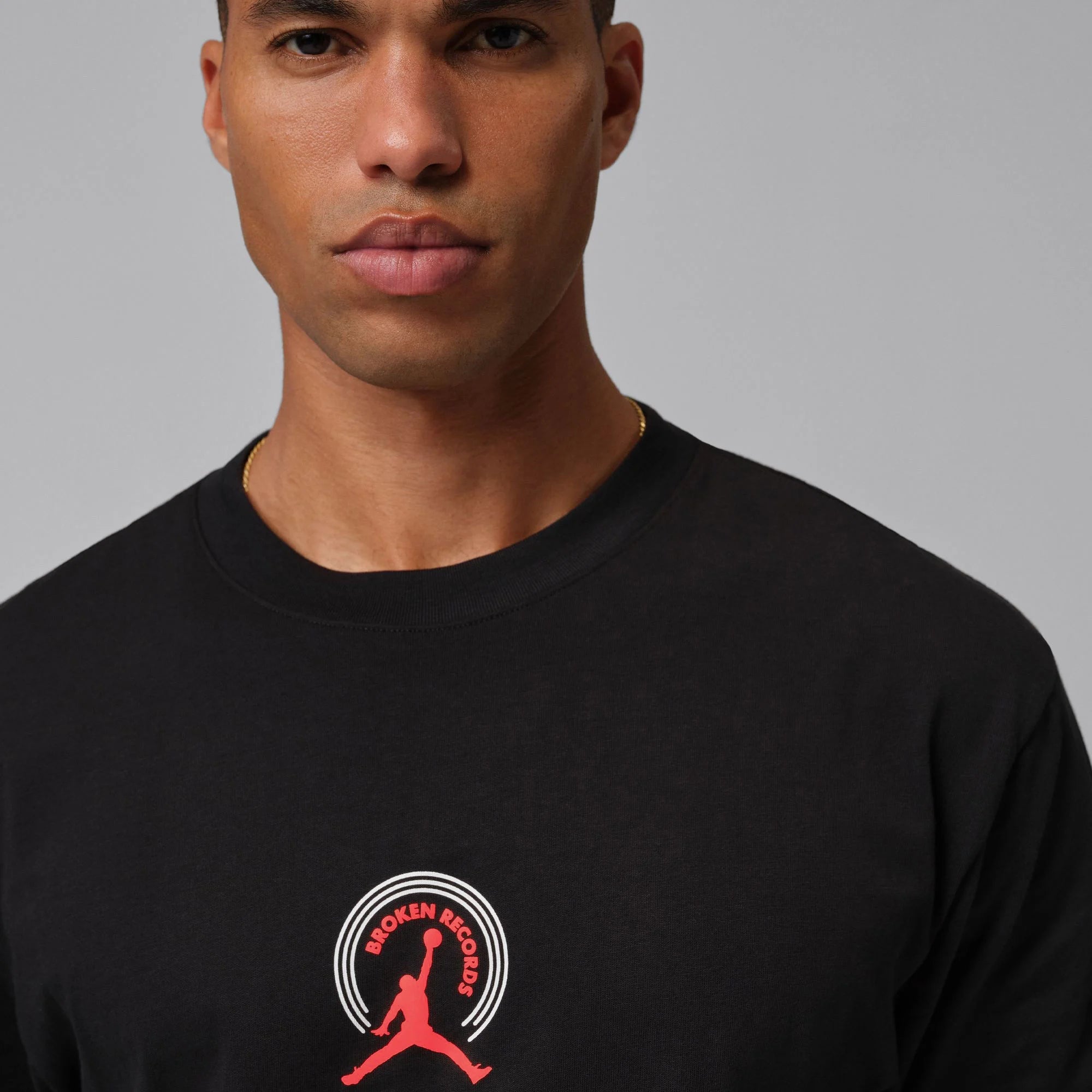 Мъжка тениска Jordan Graphic T-Shirt IF3055-010 лого отпред