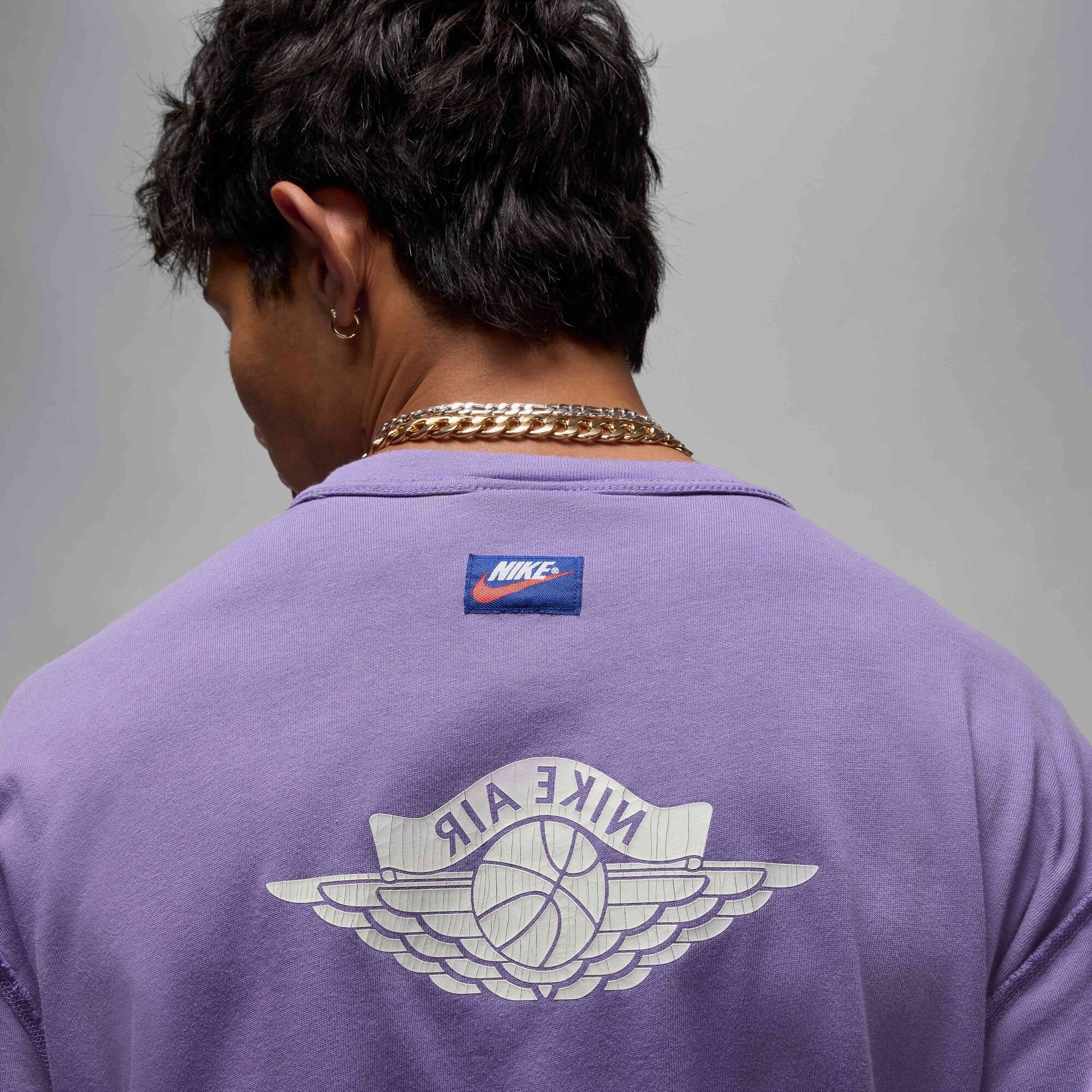 Мъжка тениска Jordan Rare Air T-Shirt - IB3130-554 лого отзад