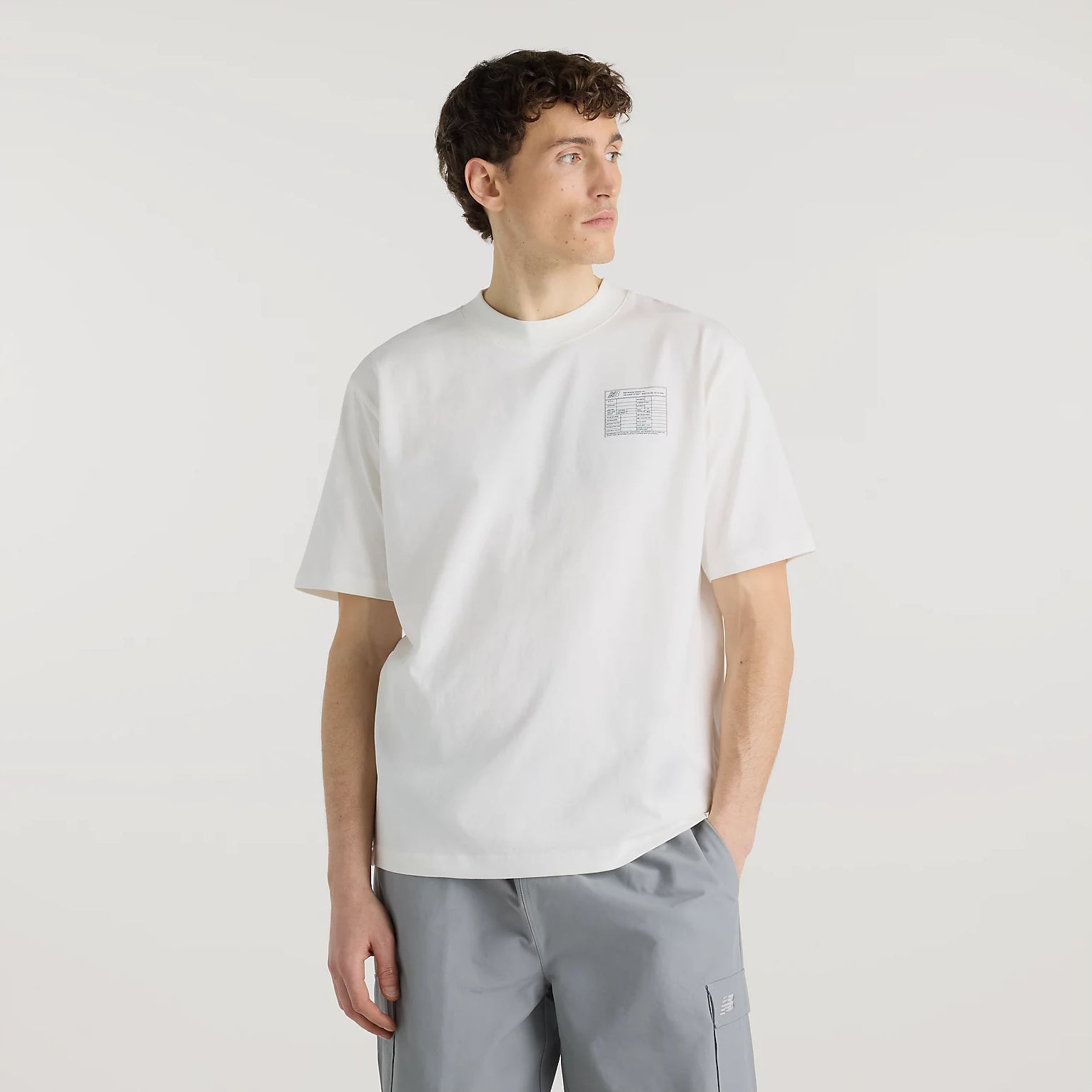 Мъжка тениска New Balance Archive Blueprint T-Shirt - MT62V4IQSST