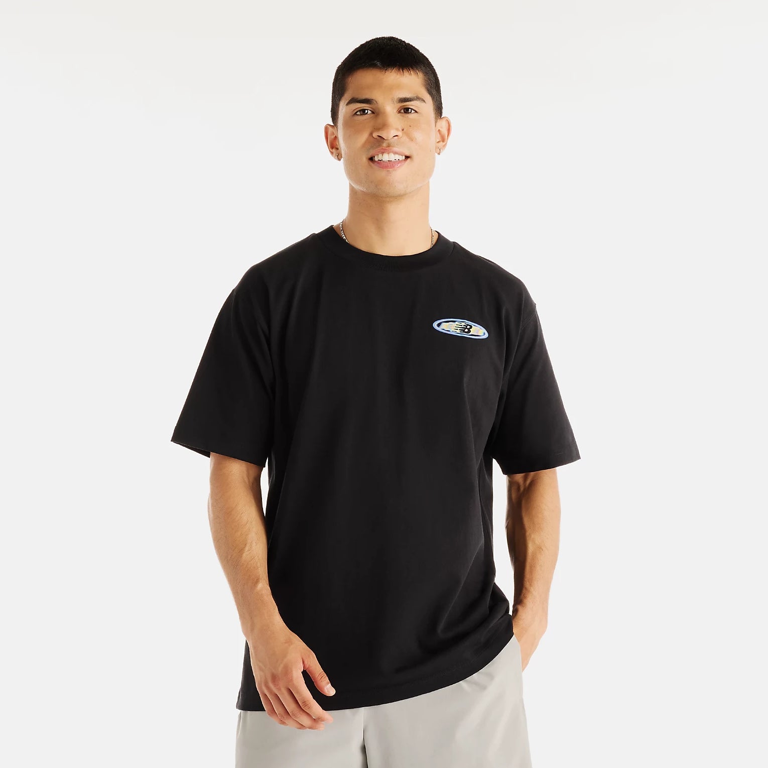 Мъжка тениска New Balance Heat Map Forward Thinker T-Shirt - MT62O0CVBK