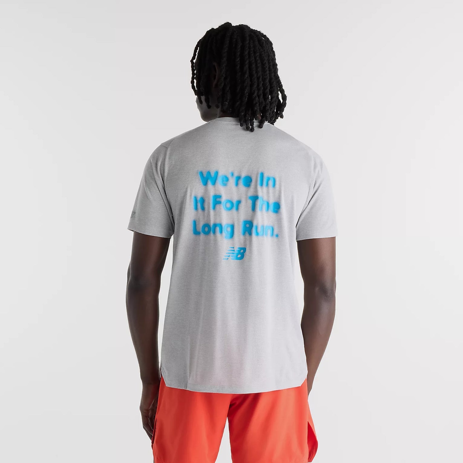 Мъжка тениска New Balance RC Essential Graphic T-Shirt - MT62Z9ZRAG отзад