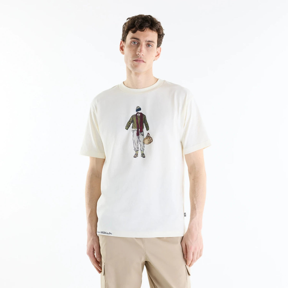 Мъжка тениска New Balance Varsity Gym T-Shirt - MT6275EOAGA