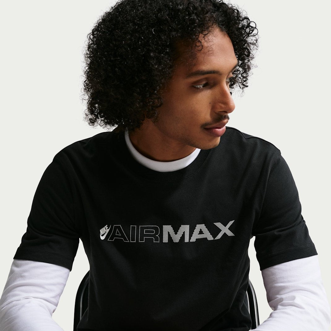 Мъжка тениска Nike Sportswear Air Max T-Shirt - IO1061-010 лого отпред