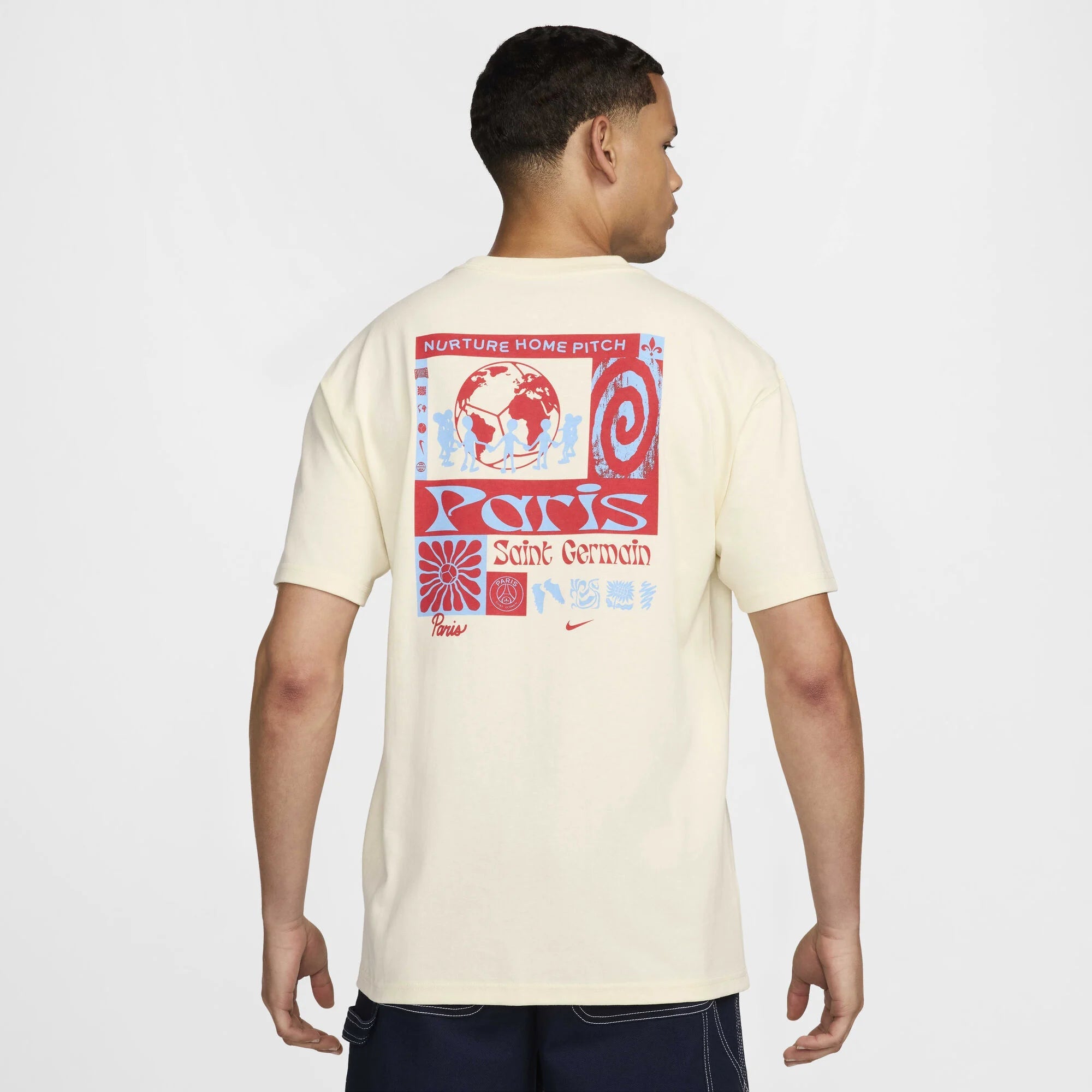 Мъжка тениска Nike Paris Saint-Germain Max90 T-Shirt - FV8501-113 отзад