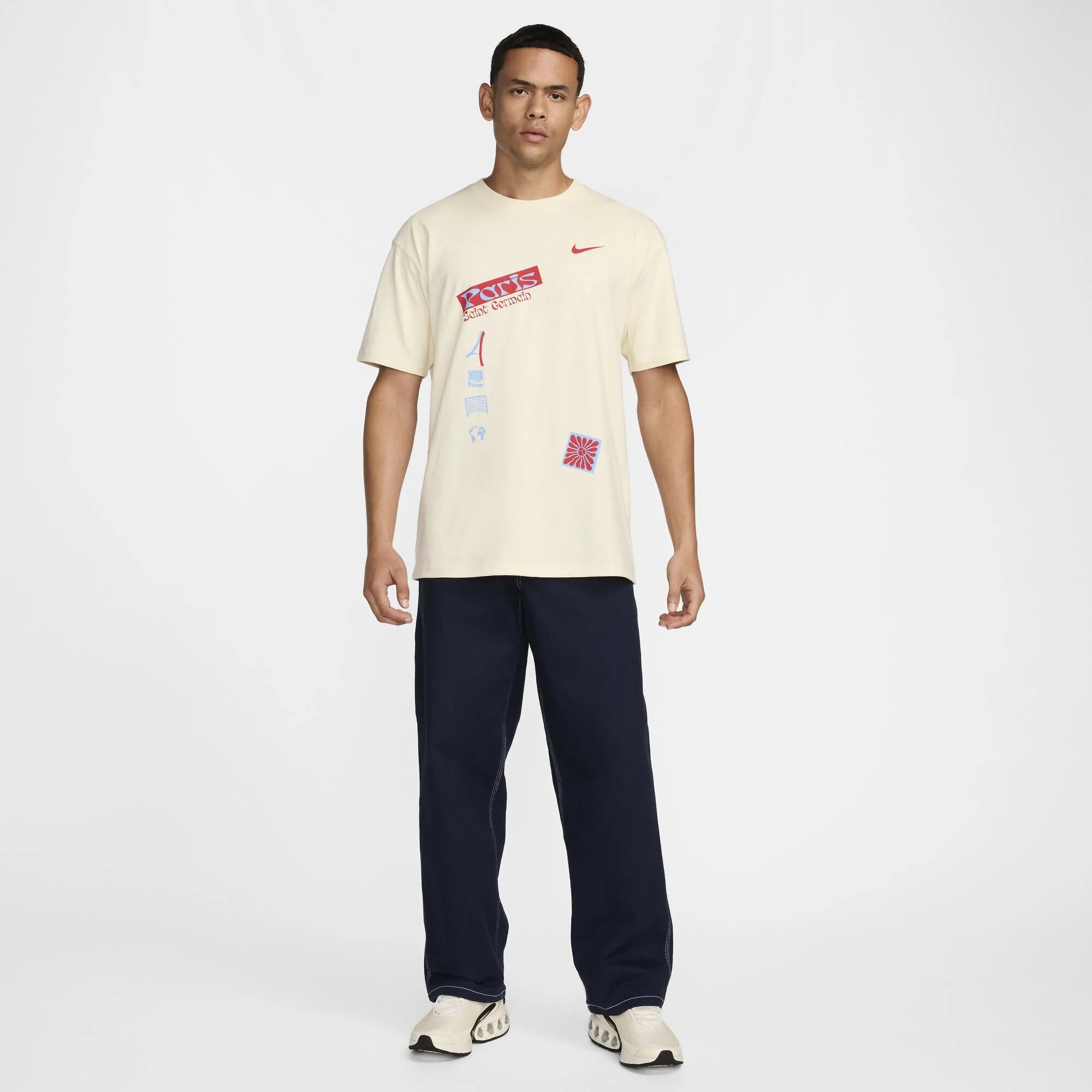Мъжка тениска Nike Paris Saint-Germain Max90 T-Shirt - FV8501-113 модел отпред 