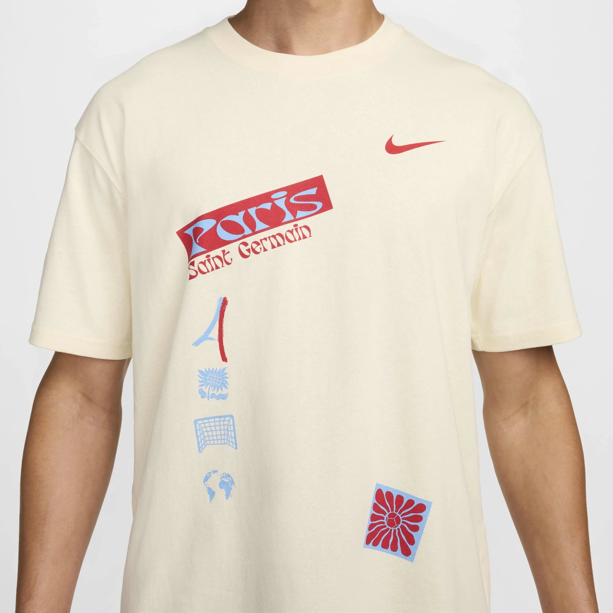 Мъжка тениска Nike Paris Saint-Germain Max90 T-Shirt - FV8501-113 принт отпред