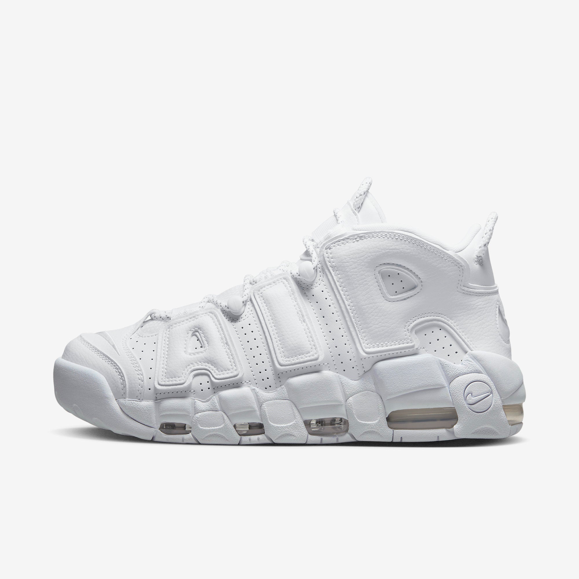 Мъжки кецове Nike Air More Uptempo "Triple White" - Airhouse