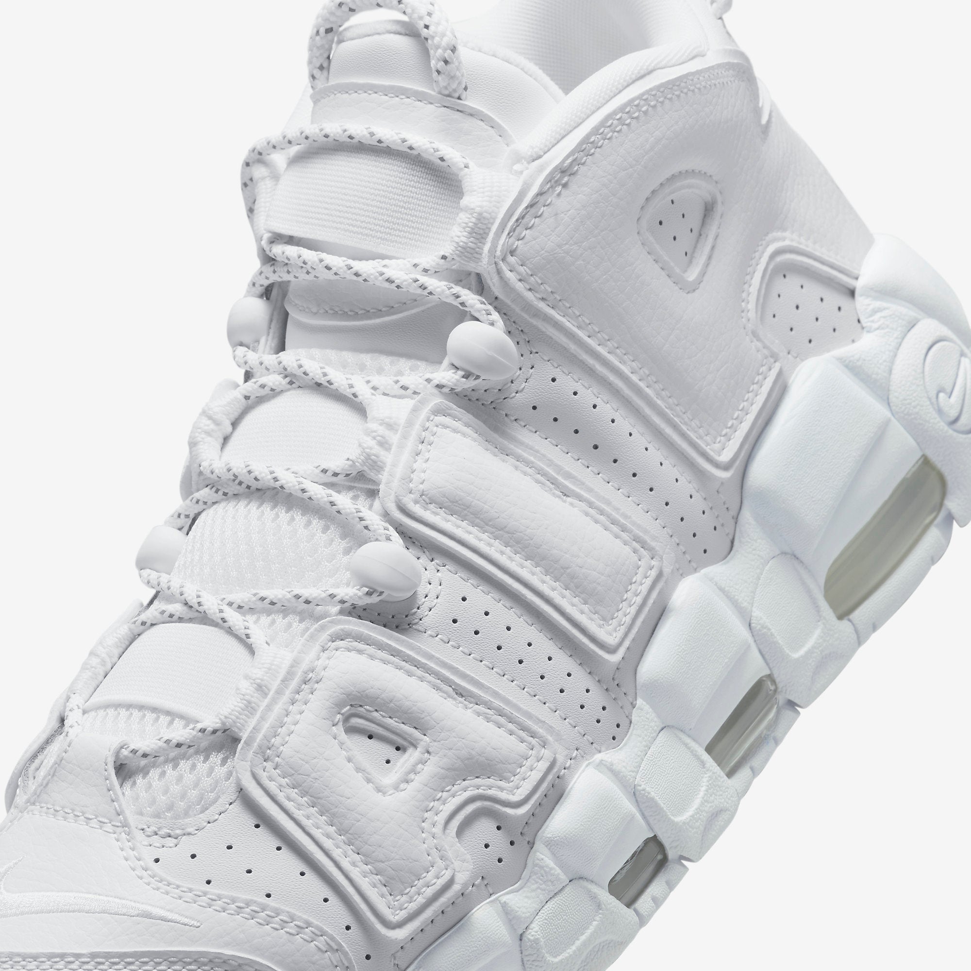 Мъжки кецове Nike Air More Uptempo "Triple White" - Airhouse