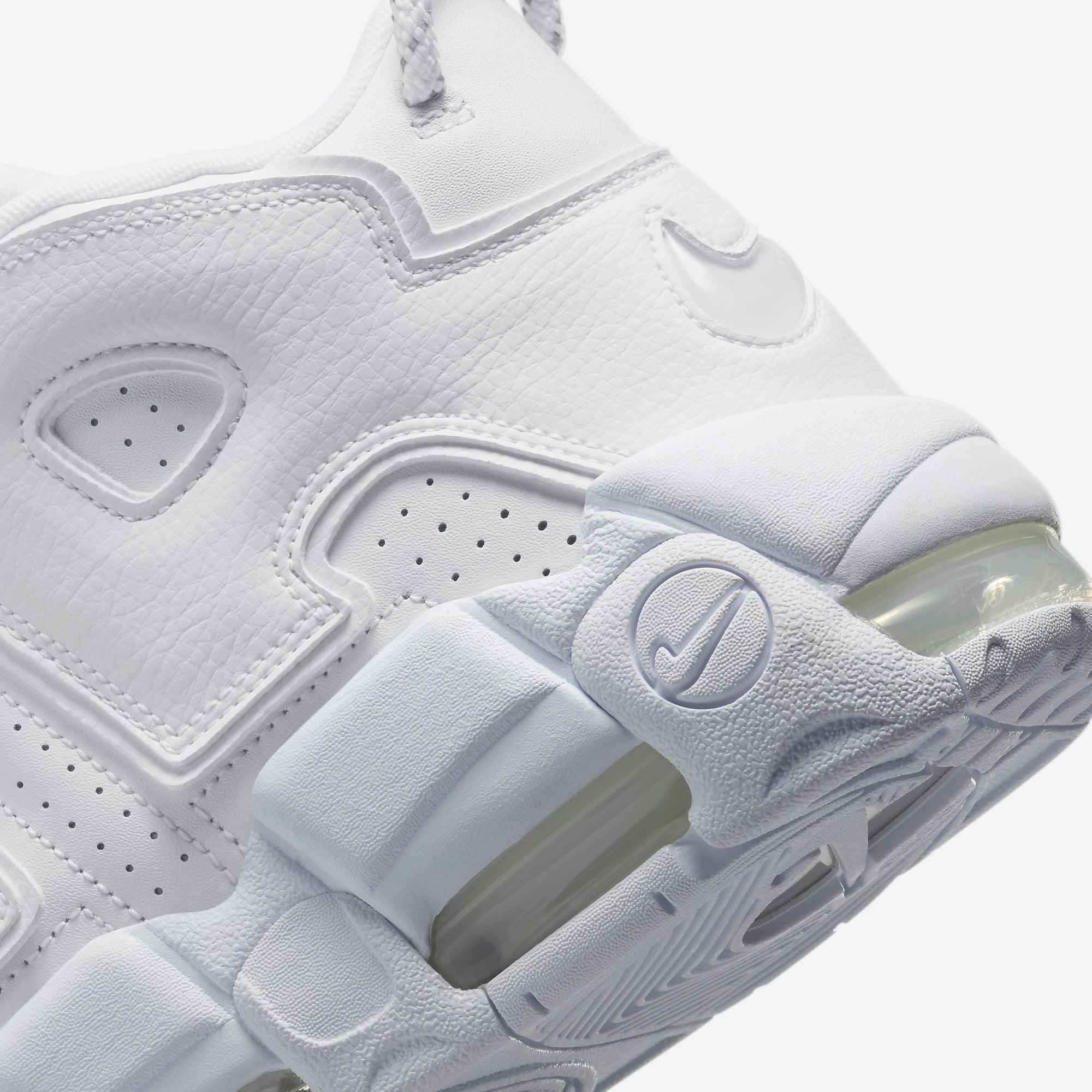 Мъжки кецове Nike Air More Uptempo "Triple White" - Airhouse