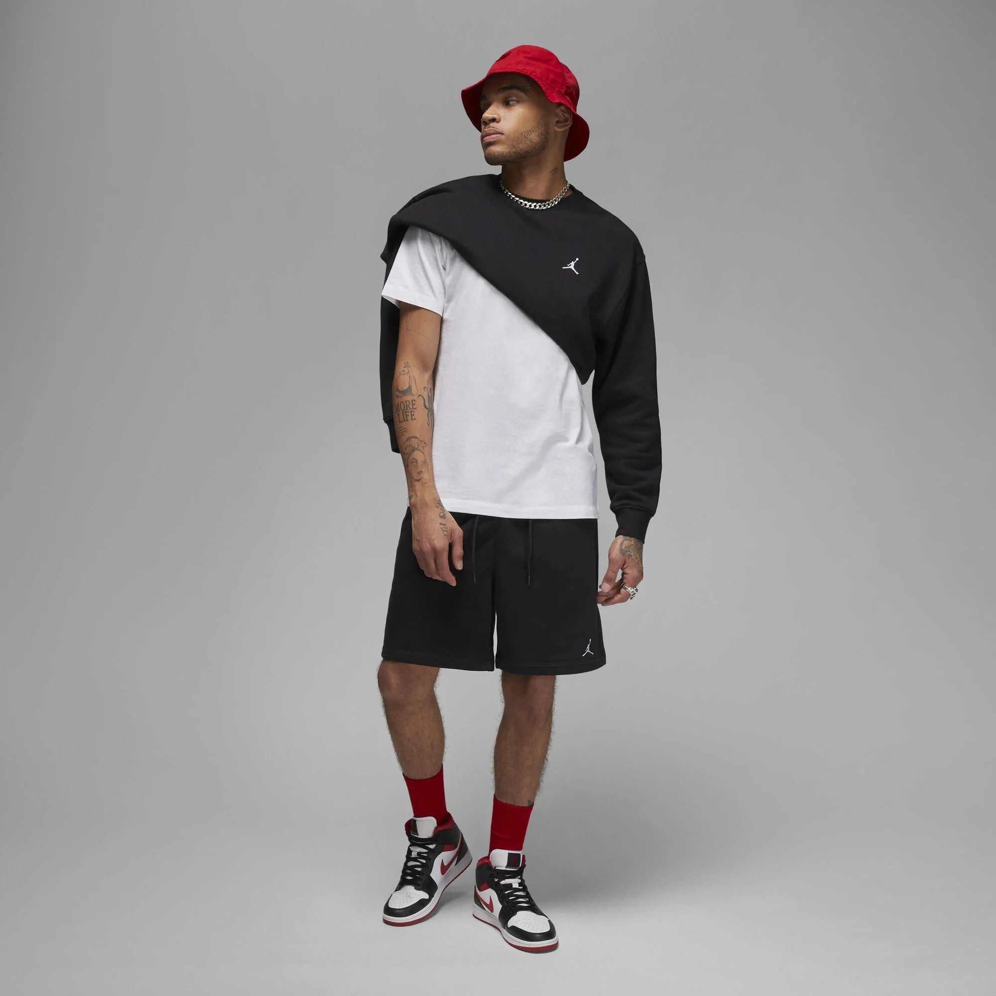 Мъжки къс панталон Jordan Brooklyn Fleece Shorts - Airhouse