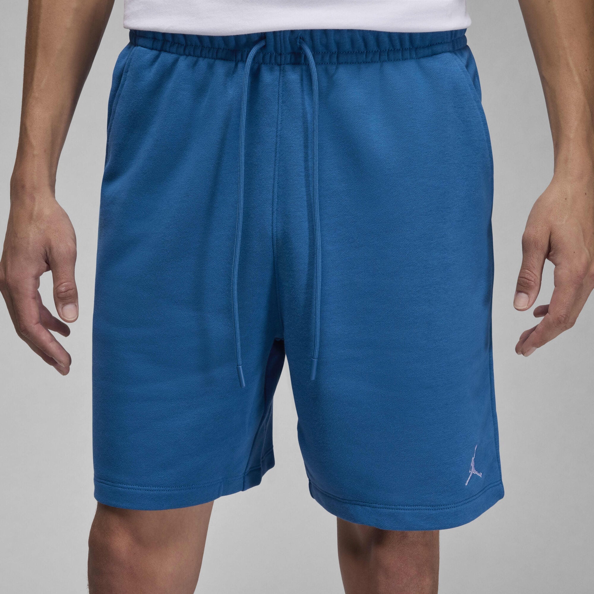 Мъжки къс панталон Jordan Essentials Loopback Fleece Shorts - FQ4534-457 отпред