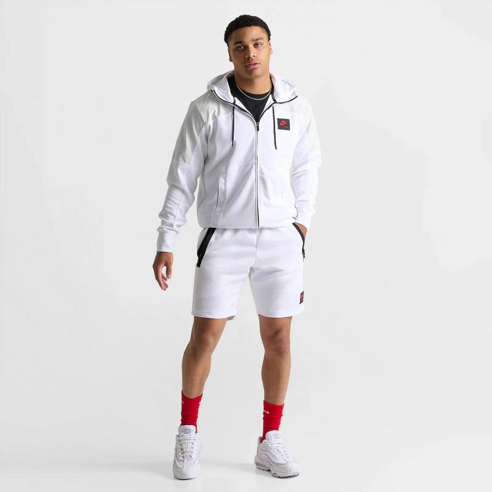 Мъжки къс панталон Nike Air Max Poly Knit Shorts - FV5592-100 модел отпред