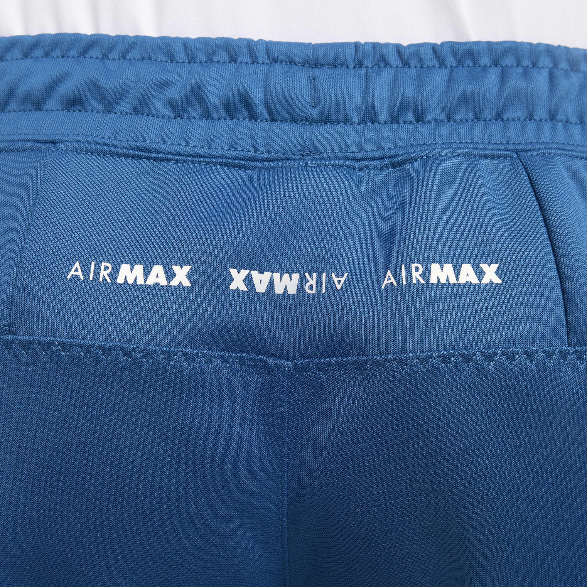 Мъжки къс панталон Nike Air Max Poly Knit Shorts - FV5592-476 детайл лого Air Max
