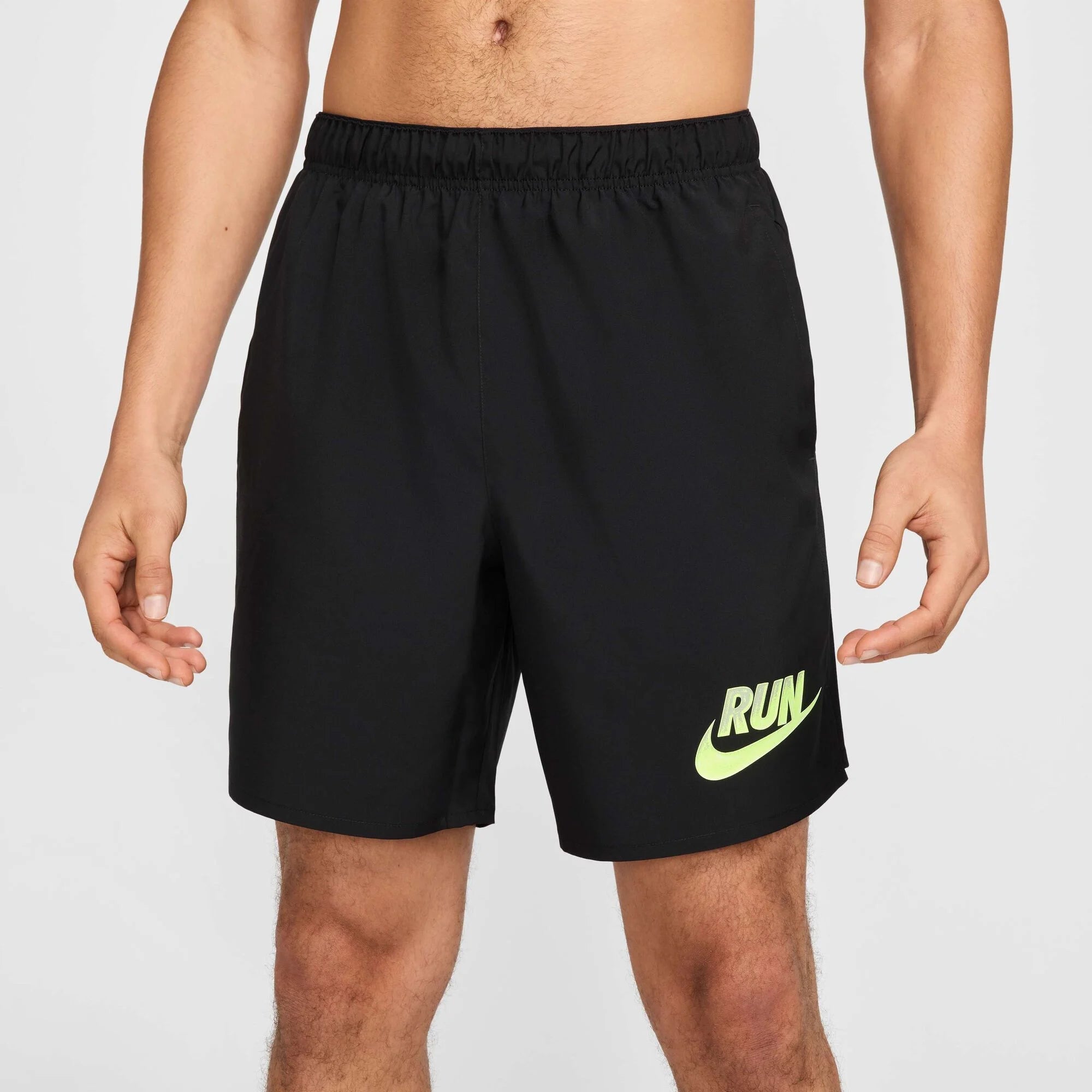 Мъжки къс панталон Nike Challenger Run Energy Dri-FIT Unlined Running Shorts - HJ3566-010 отпред