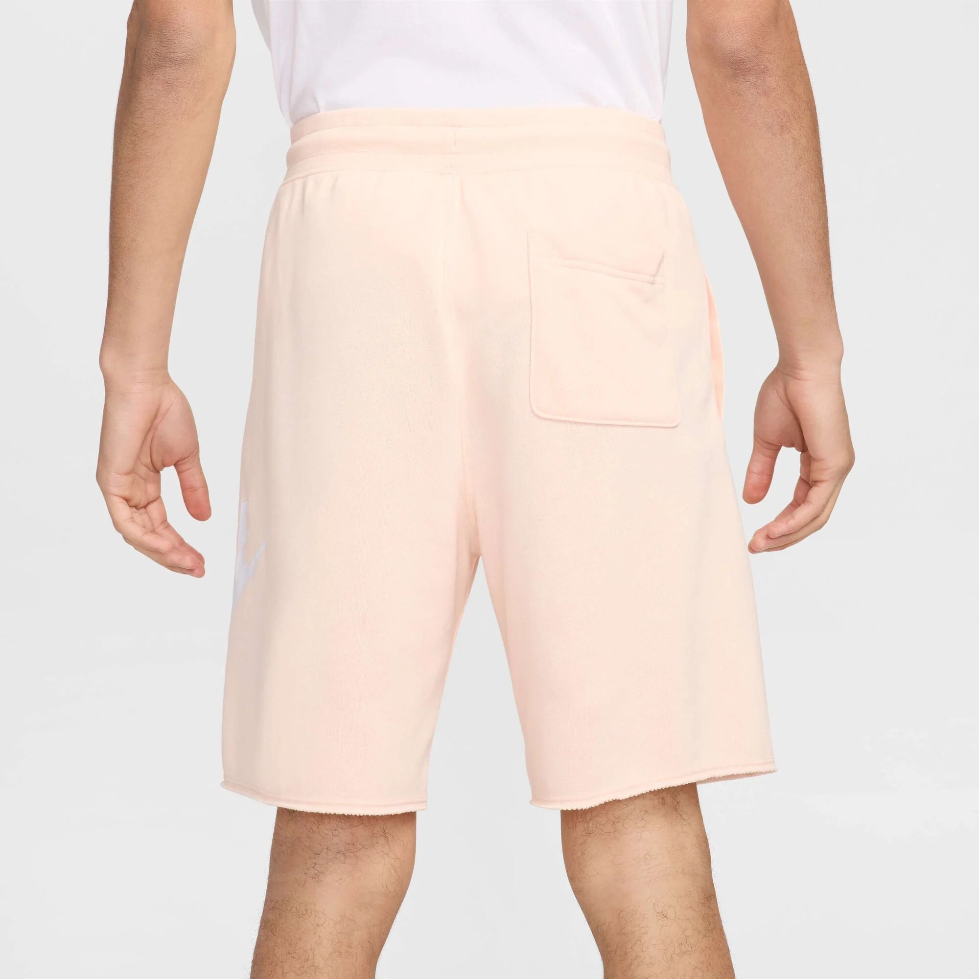 Мъжки къс панталон Nike Club Men's French Terry Alumni Shorts - FQ4950-664 отзад