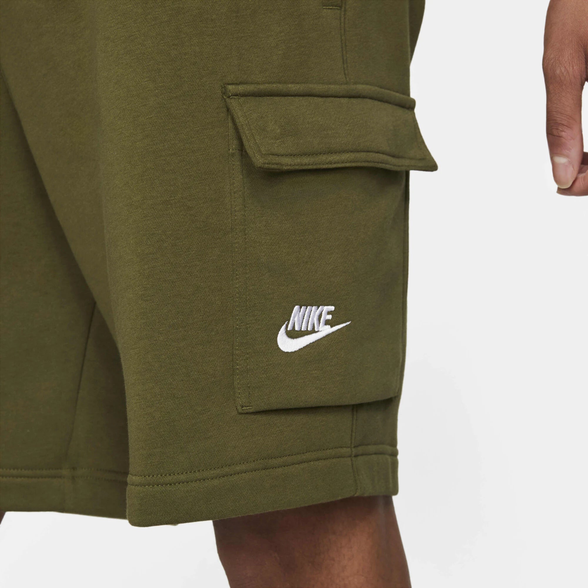 Мъжки къс панталон Nike Sportswear Club Cargo - CZ9956-326 детайл джоб