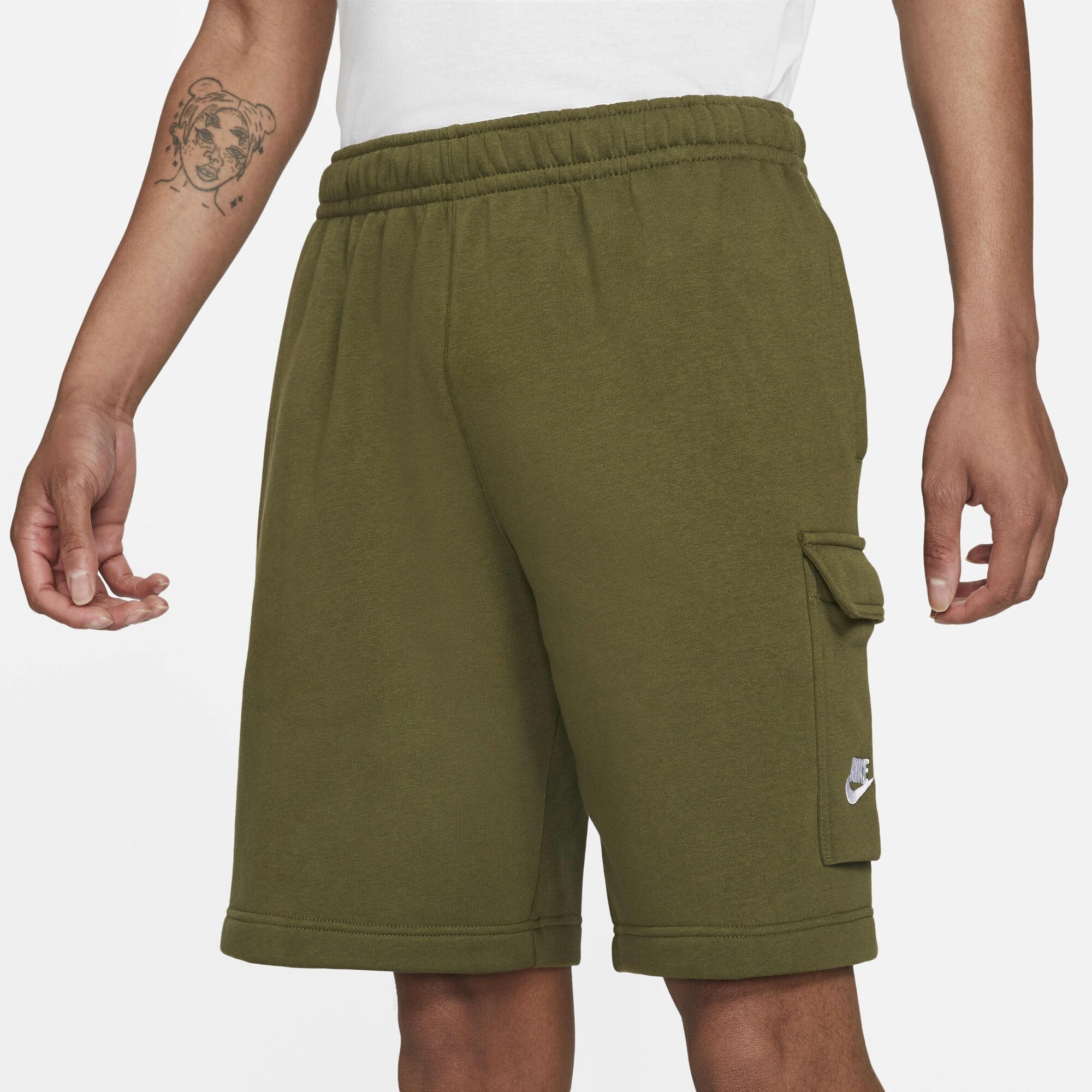 Мъжки къс панталон Nike Sportswear Club Cargo - CZ9956-326 отпред
