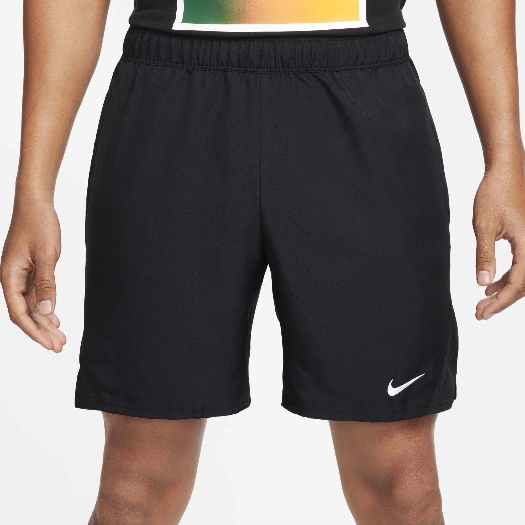 Мъжки къс панталон Nike Court Victory Dri-FIT Tennis Shorts - FD5380-010 отпред