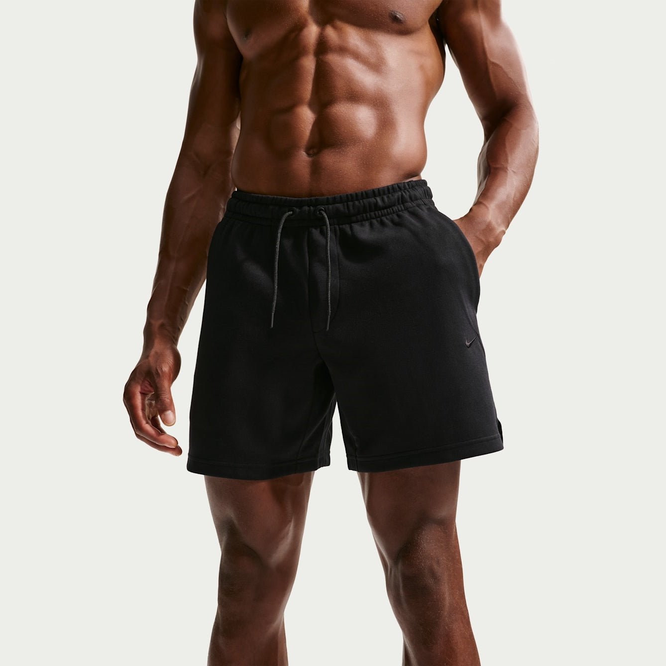 Мъжки къс панталон Nike Primary Fleece Dri-FIT Performance Shorts - FZ0961-010