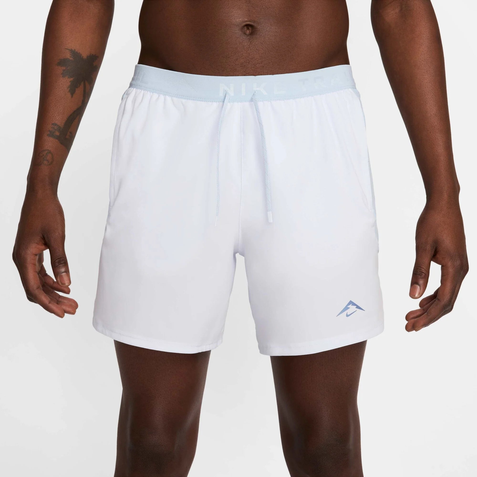 Мъжки къс панталон Nike Trail Dri-FIT Brief-Lined Running Shorts - HJ3574-085 отпред