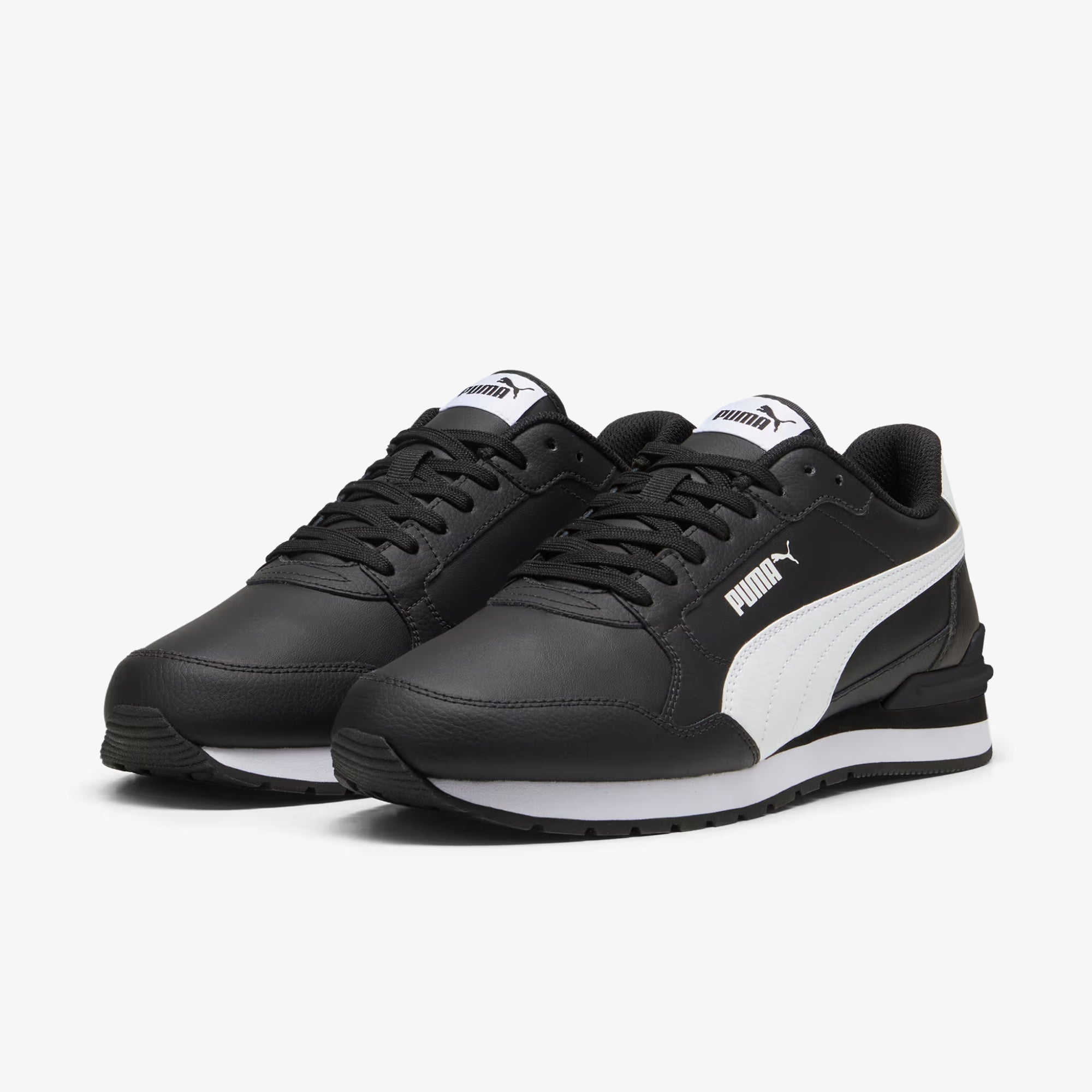 Мъжки маратонки Puma ST Runner V4 Leather - 399068-01 отпред