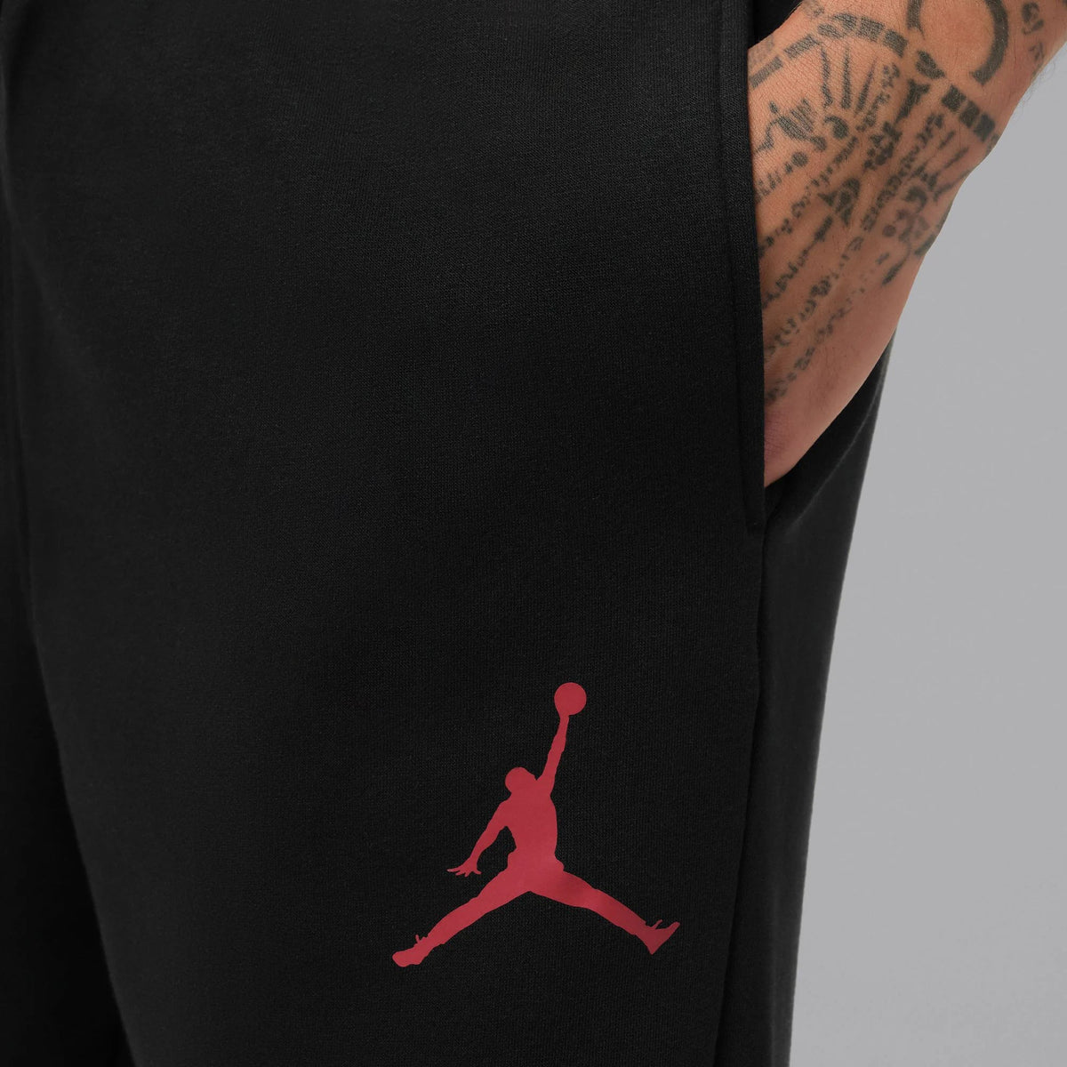 Мъжки панталон Jordan Jumpman Fleece Pants - IR0331-010 детайл лого