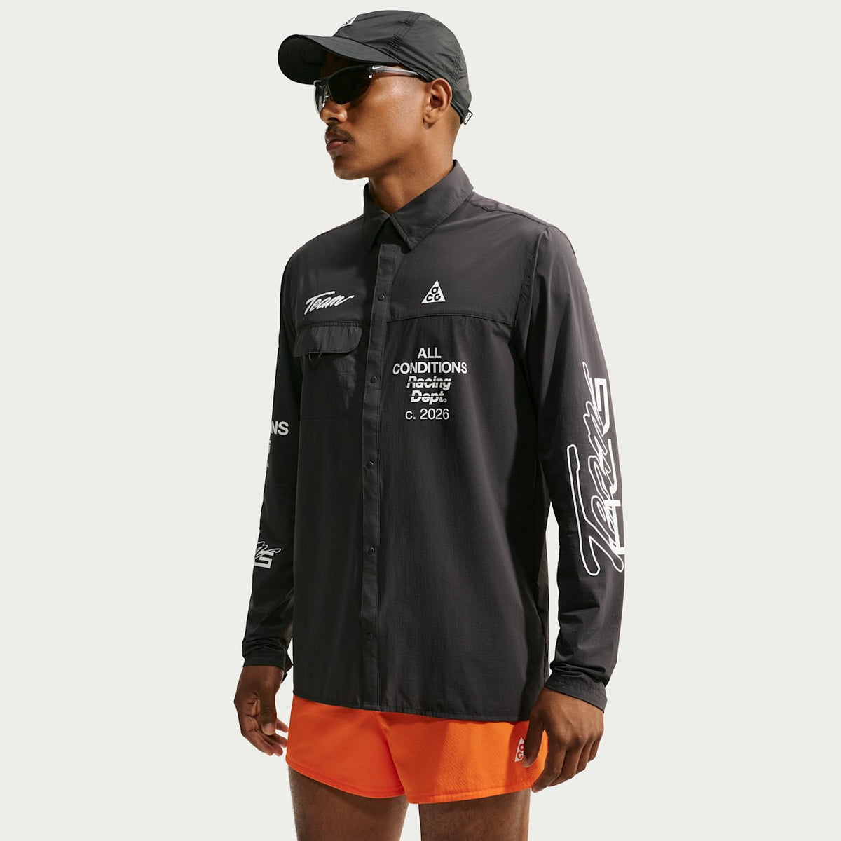 Мъжки топ Nike ACG "Aireez" UV Protection Button-Up Long-Sleeve Graphic Top - IU8150-070
