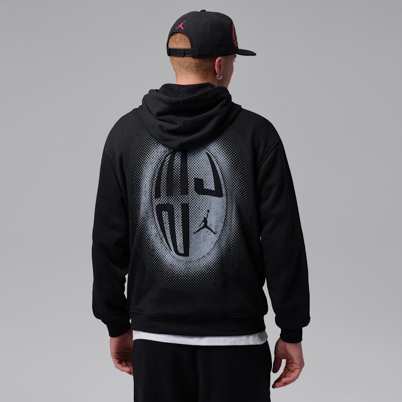 Мъжко худи Jordan Sport Crossover Fleece Pullover Hoodie - IM7764-010 отзад