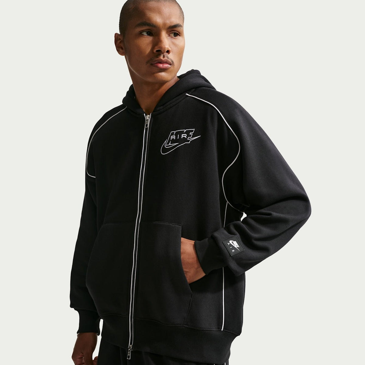 Mъжко худи Nike Air Full-Zip Fleece Hoodie - IF1274-010