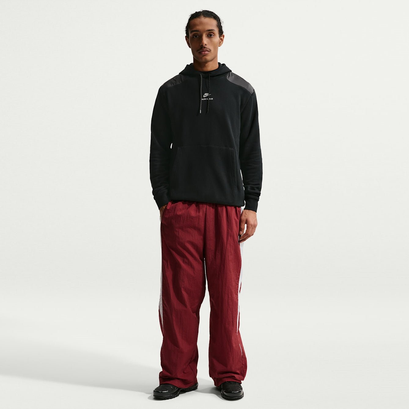 Мъжко худи Nike Sportswear Air Max Fleece Hoodie - IO1062-010 модел отпред