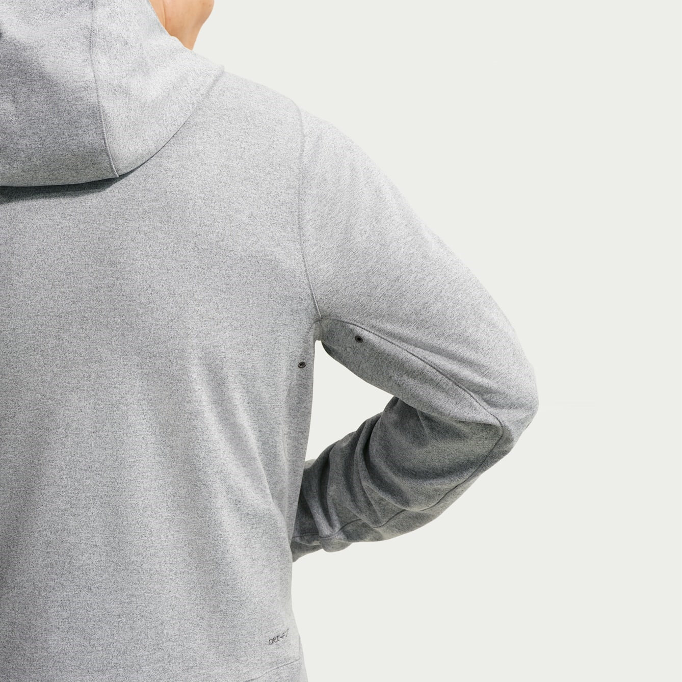 Мъжко худи Nike Primary NanoKnit Dri-FIT Full-Zip II1308-085 детайл ръкав