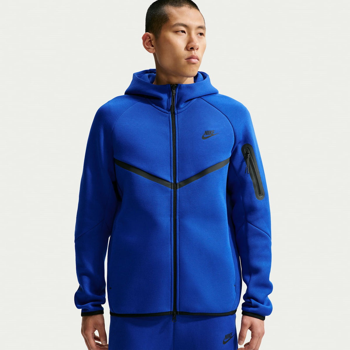 Мъжко худи Nike Tech Fleece Windrunner Full-Zip Hoodie - HV0949-417