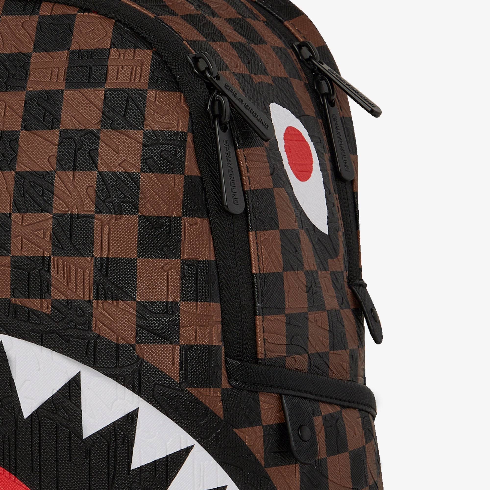 Унисекс чанта Sprayground Check 2 Emboss Savage Backpack - 910B8233NSZ детайл