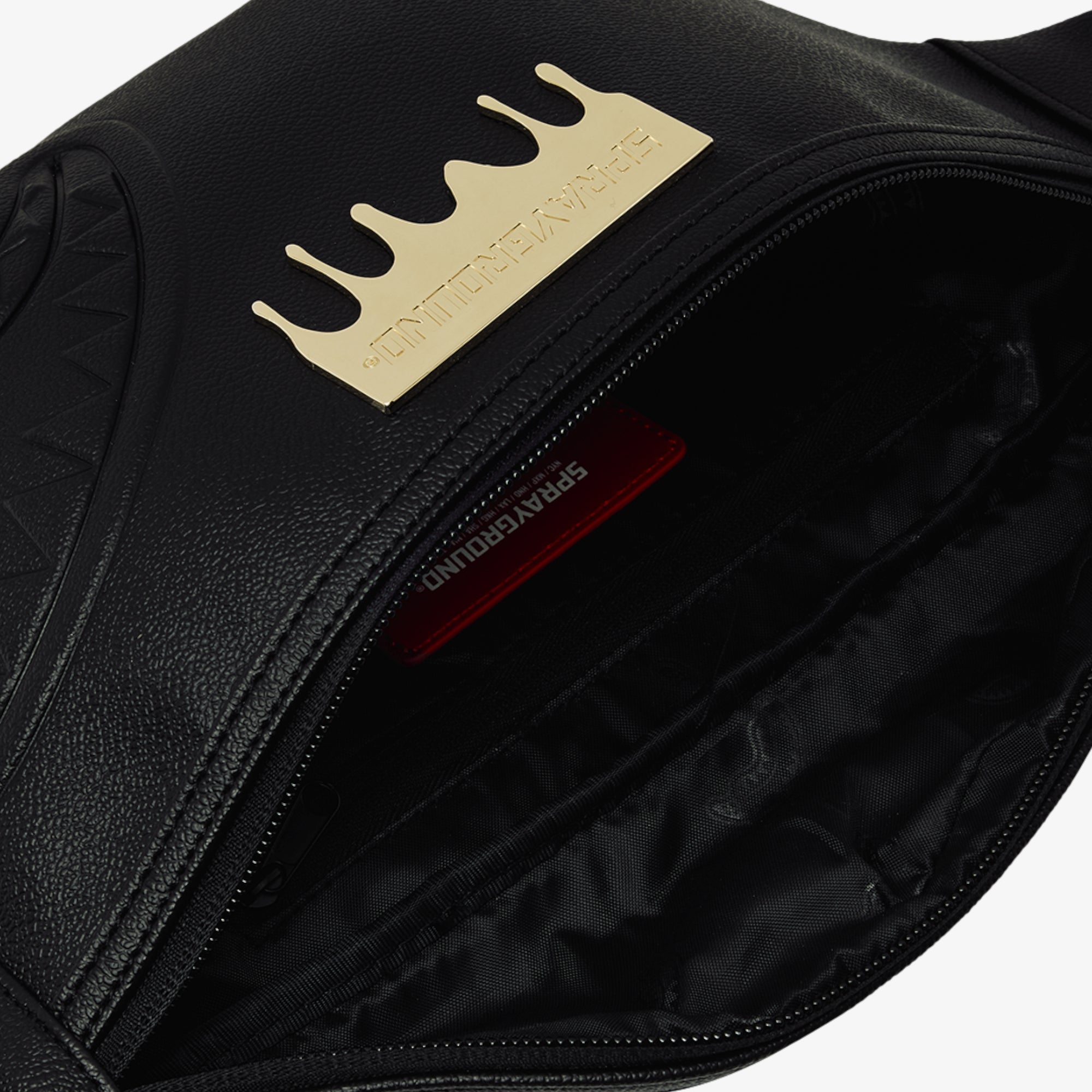 Унисекс чанта Sprayground Gold Brick Lux Savvy Crossbody - 910B9048NSZ отвътре