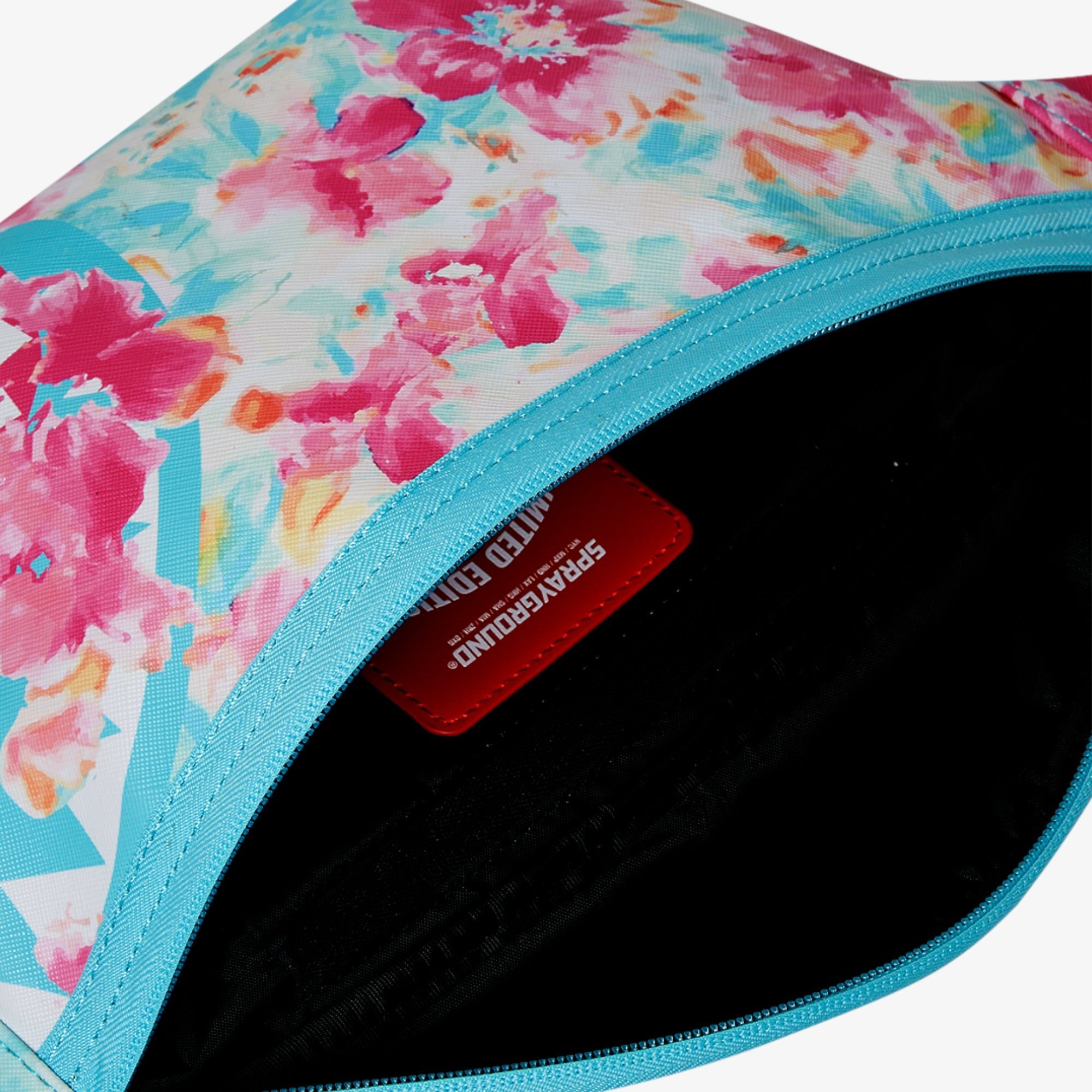 Унисекс чанта Sprayground Miami Fresh Floral Savvy Crossbody - 910B7951NSZ детайл джоб