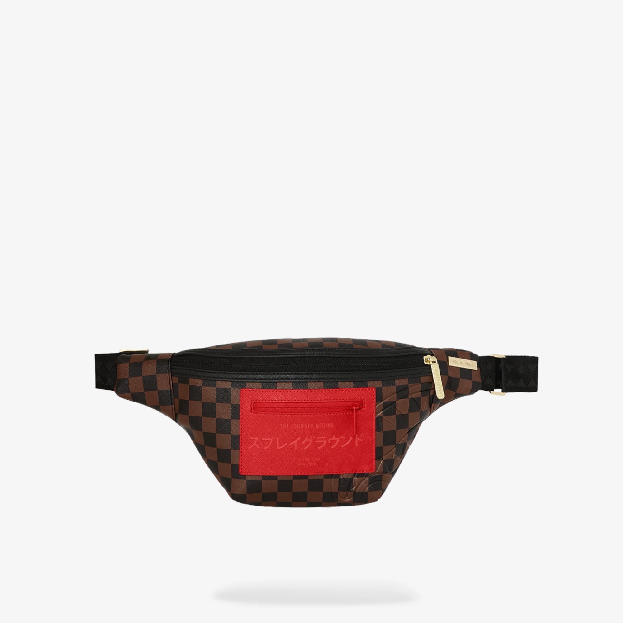 Унисекс чанта Sprayground Red Redemption Pyramid Savvy Crossbody - 910B8903NSZ