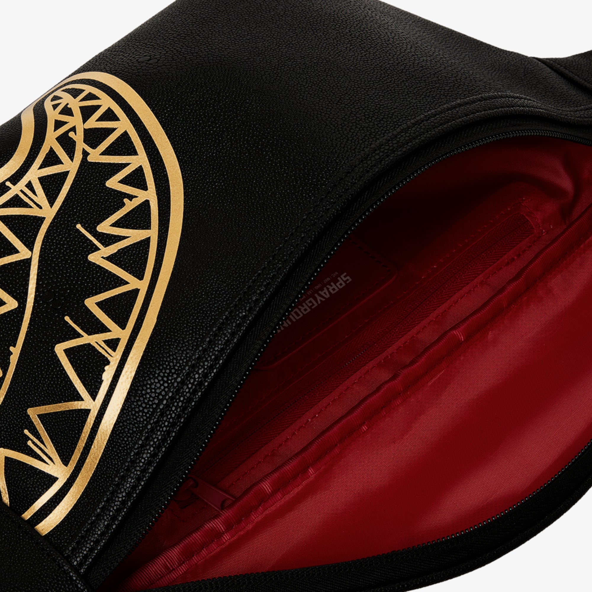 Унисекс чанта Sprayground That Gold Drap Savvy Crossbody - 910B8979NSZ детайл джоб