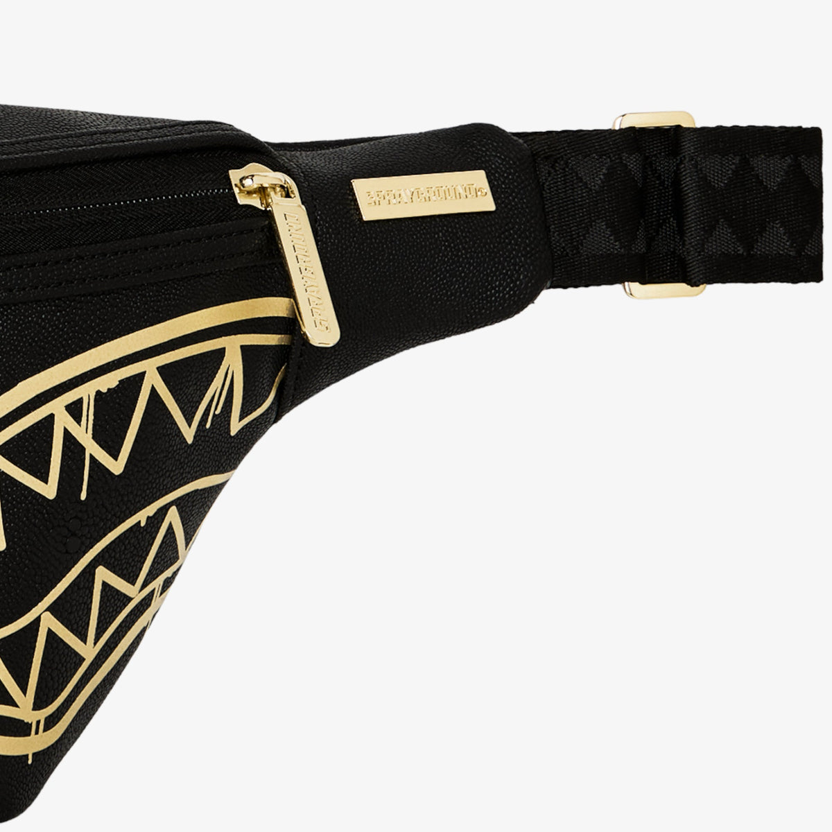 Унисекс чанта Sprayground That Gold Drap Savvy Crossbody - 910B8979NSZ детайл 