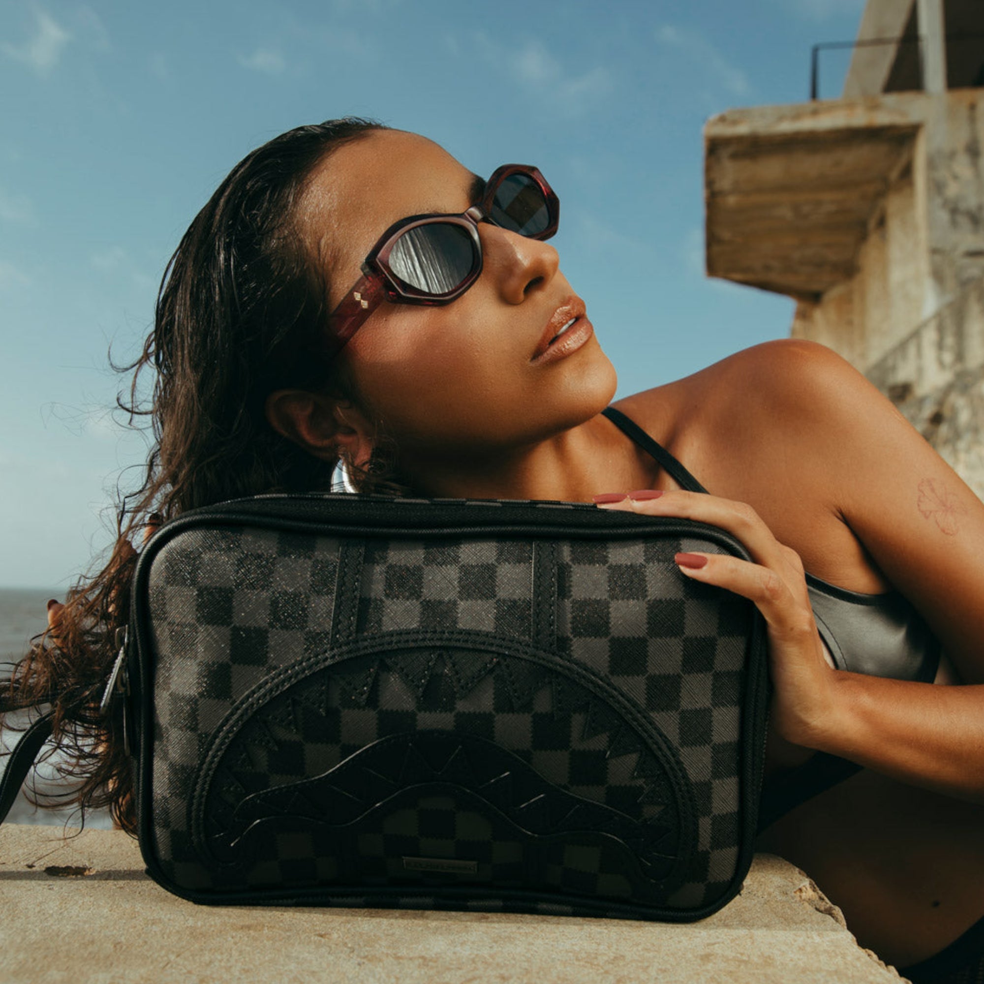 Унисекс чанта Sprayground Midnight Chateau Bag - Airhouse