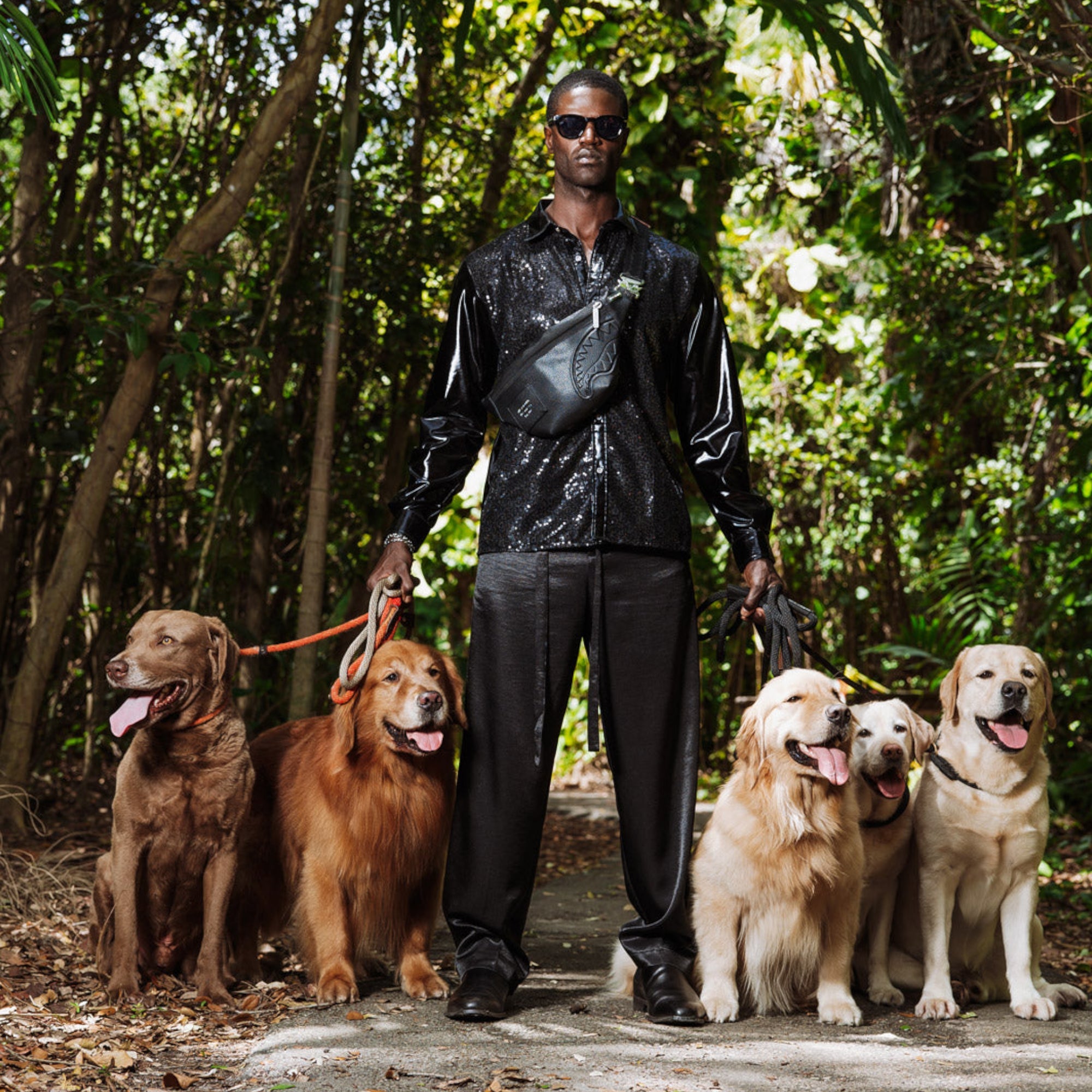 Унисекс чанта Sprayground The HQ Savvy Crossbody - Airhouse