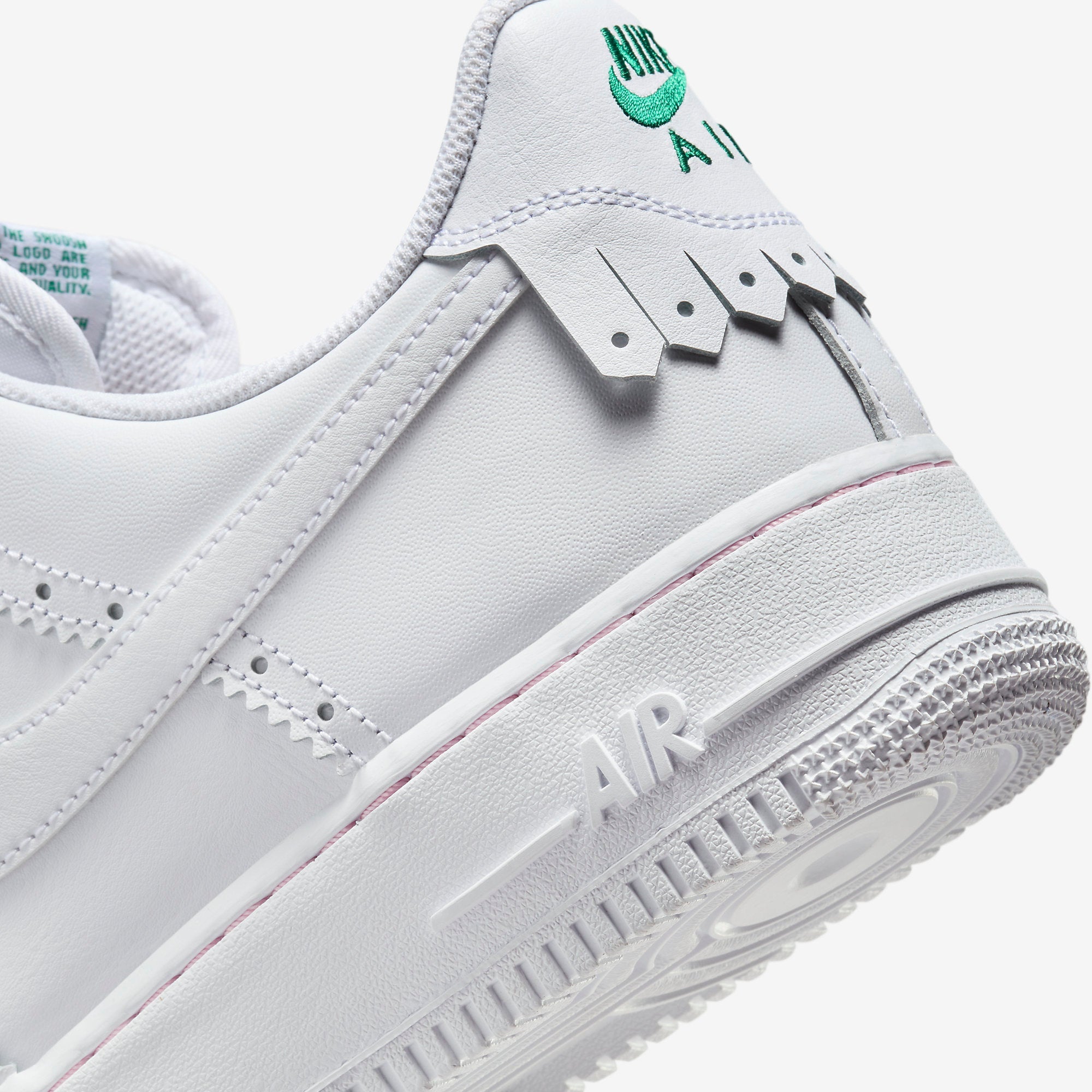 Унисекс кецове Nike Air Force 1 Low "Brogue White" - Airhouse