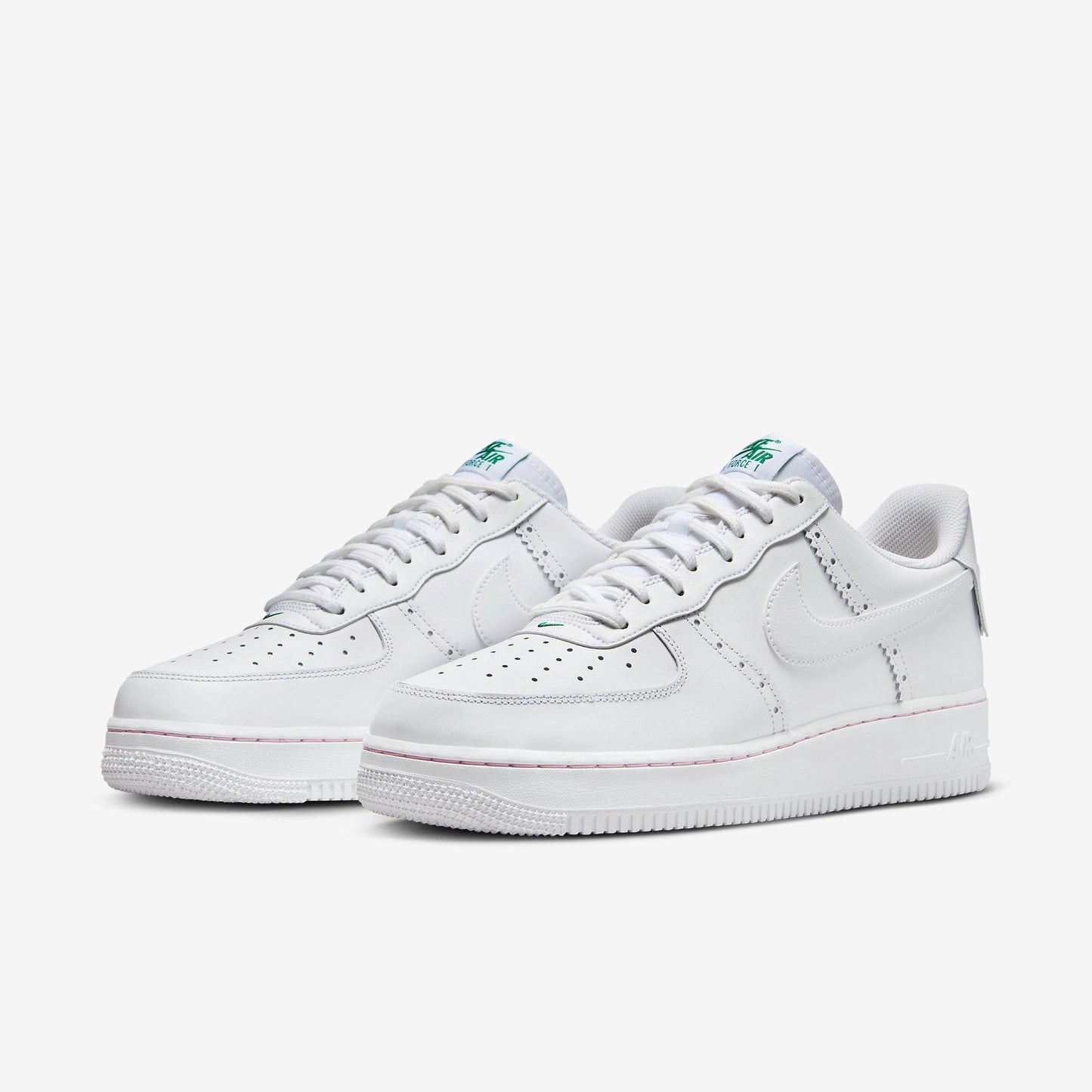 Унисекс кецове Nike Air Force 1 Low "Brogue White" - Airhouse