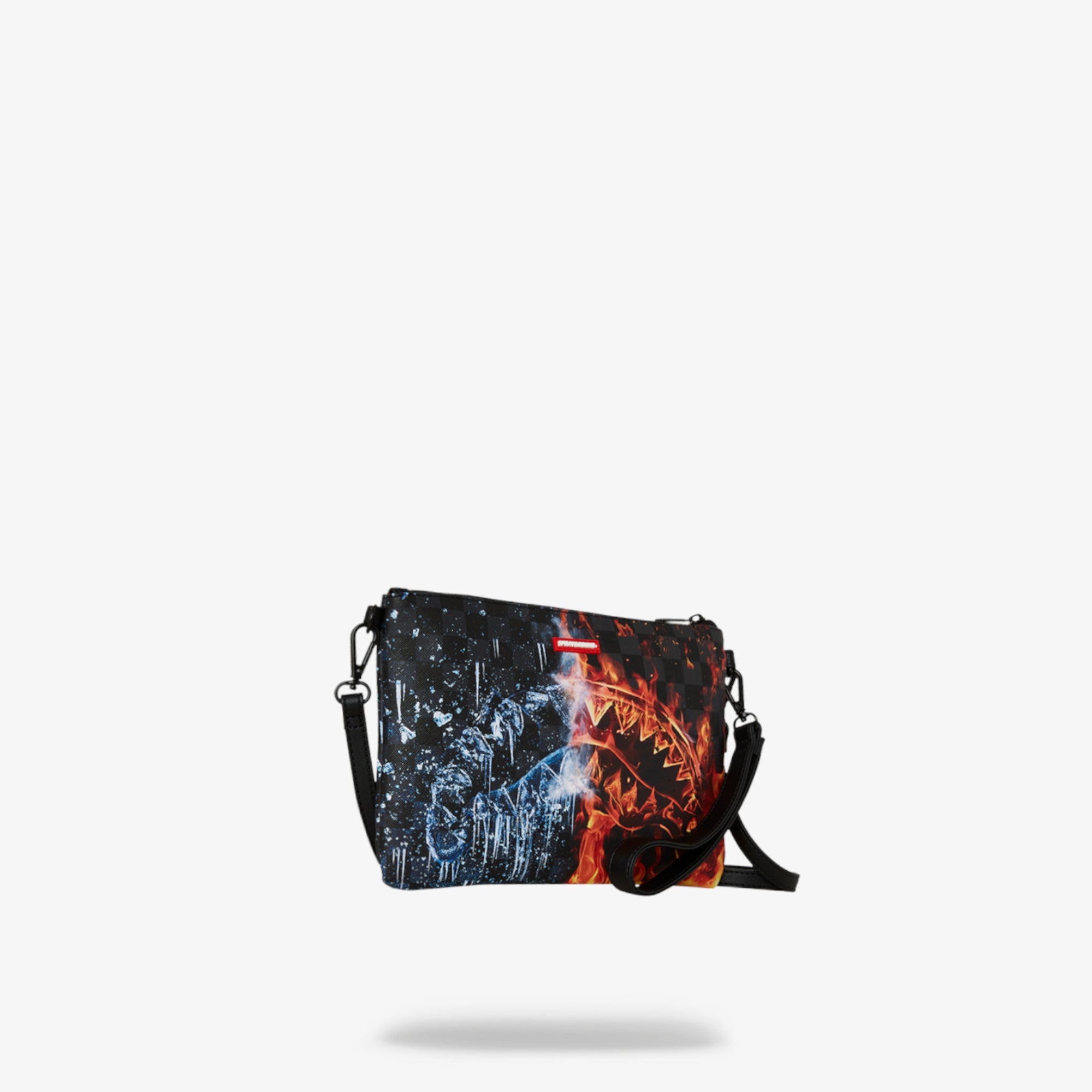 Унисекс клъч Sprayground Fire & Ice Shark Crossover Clutch - Airhouse
